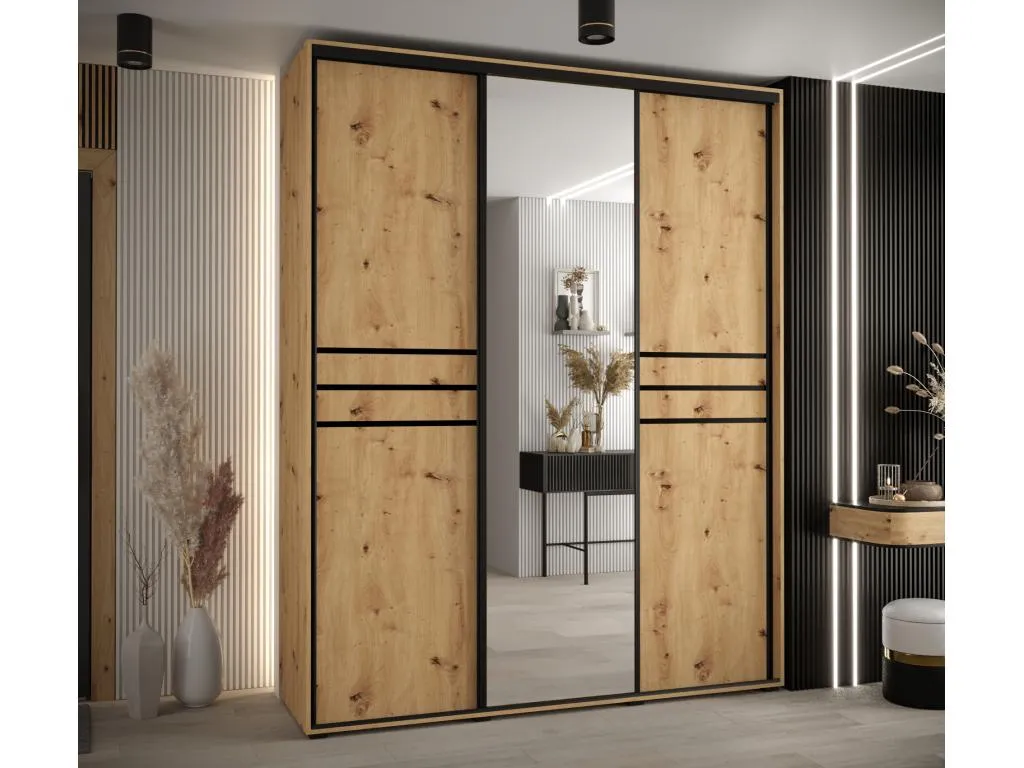ARMARIO CON PUERTAS BATIENTES 235.2/200/45 3 puertas