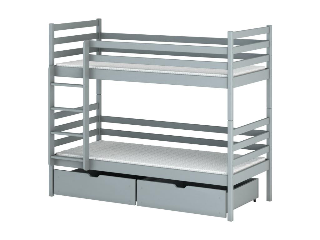 Litera NEMO BB005 90x200 cm Gris