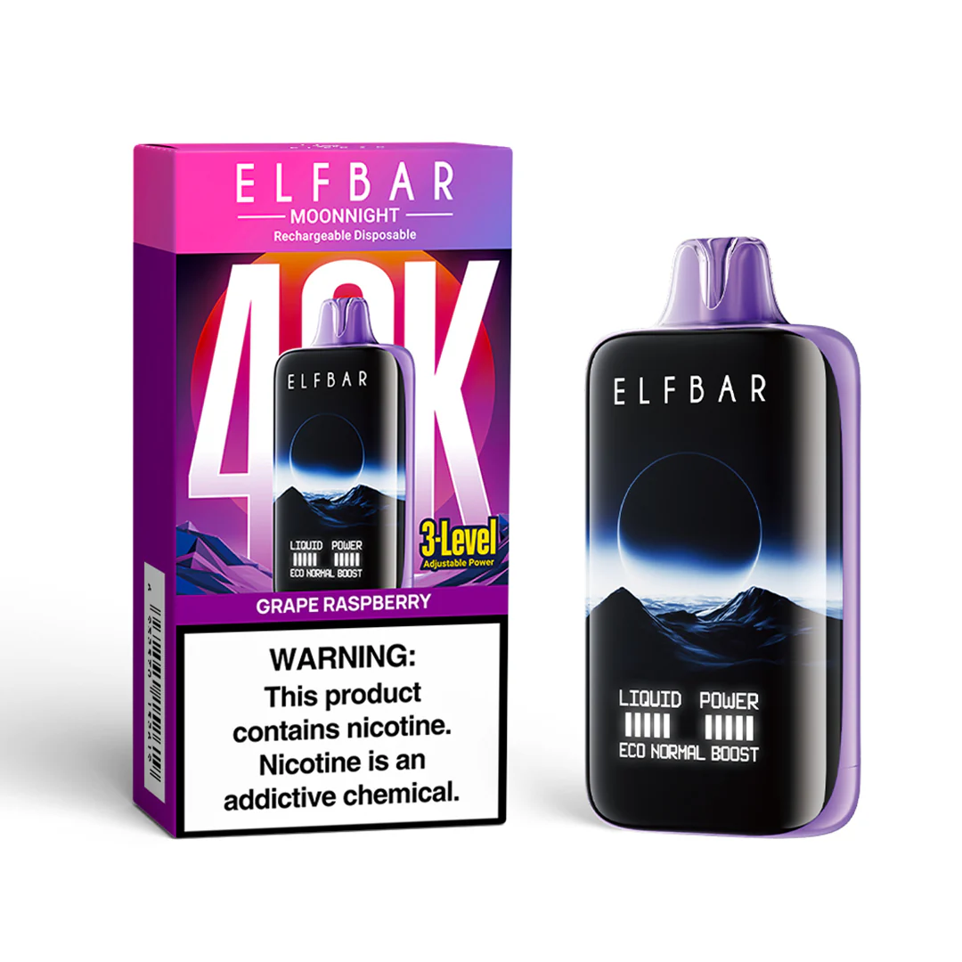 ELFBAR MoonNight ladattava kertakäyttöinen sähkötupakka (kaikki maut)