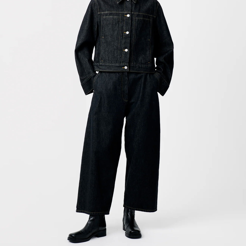 Studio Nicholson - Pantalon Chalco Denim - Noir