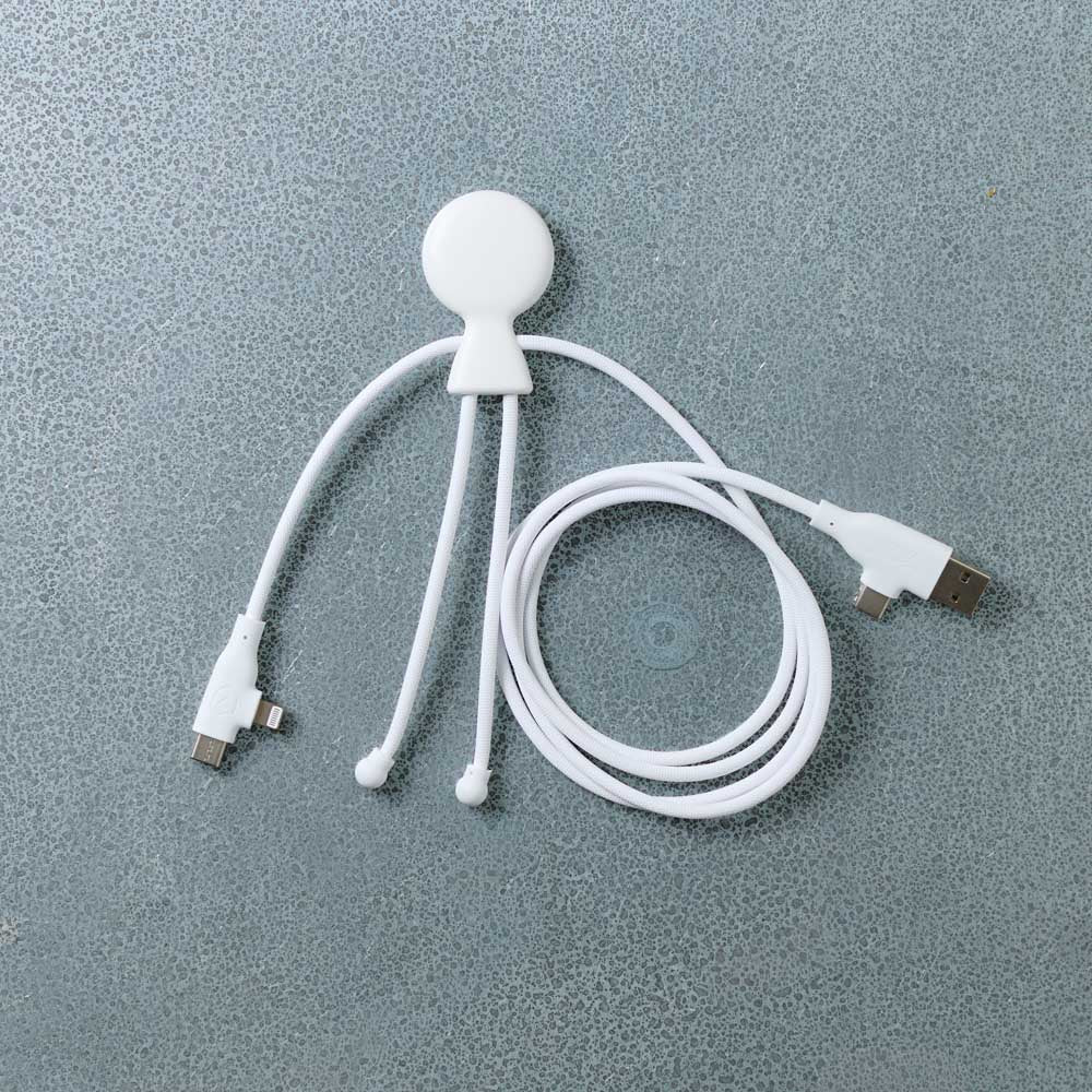 Cable Mr Bio Long Fast - Blanc
