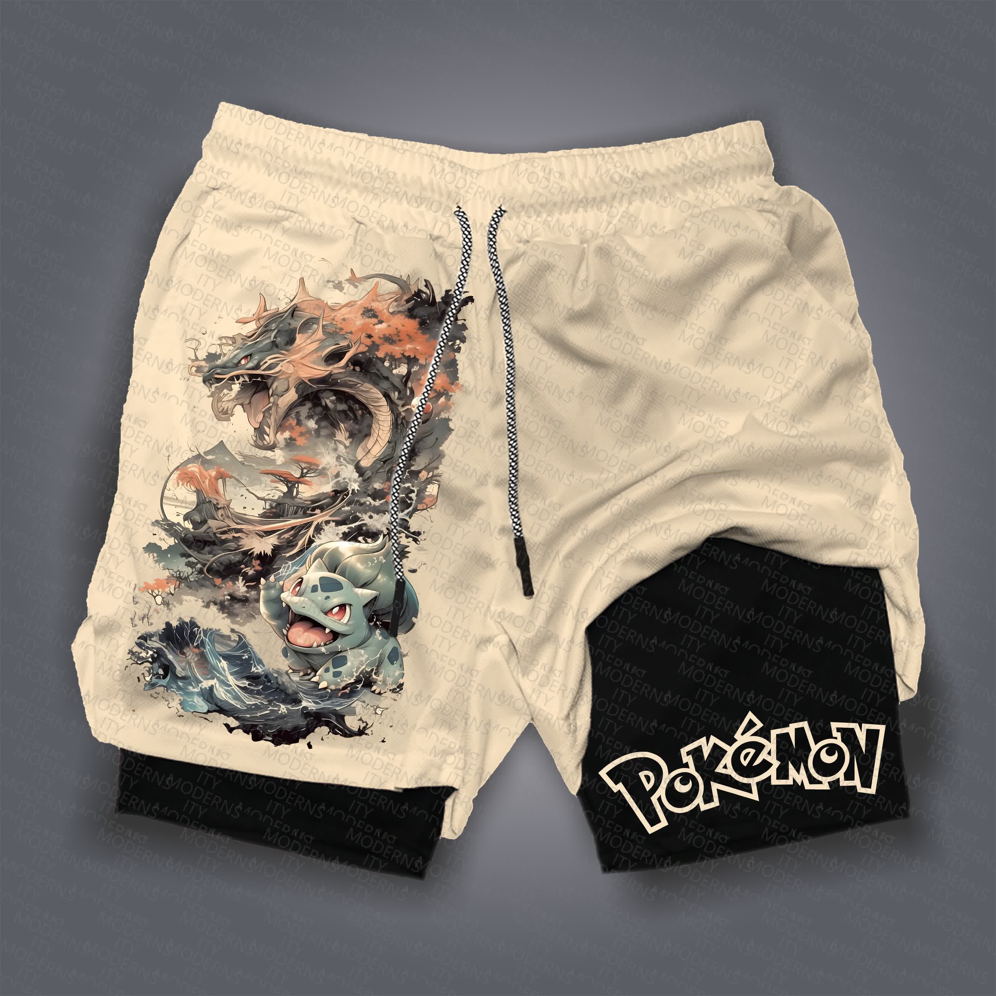 Unisex  “Comicssoul” Casual Anime Streetwear Shorts