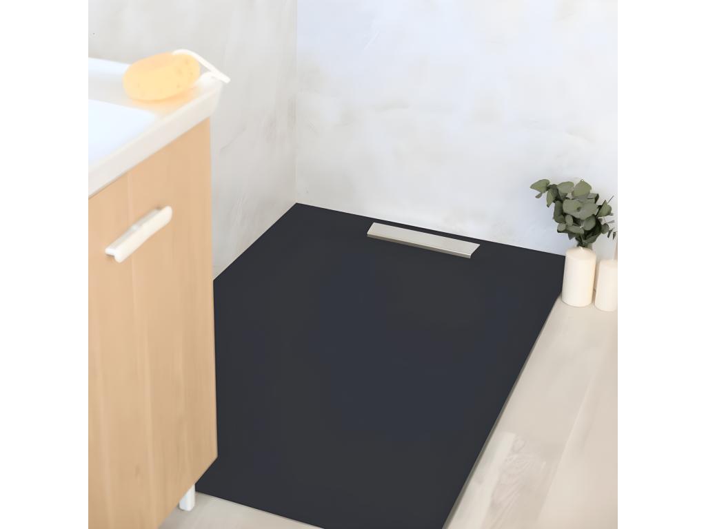 Plato de ducha resina LUX NEGRO 90x180cm