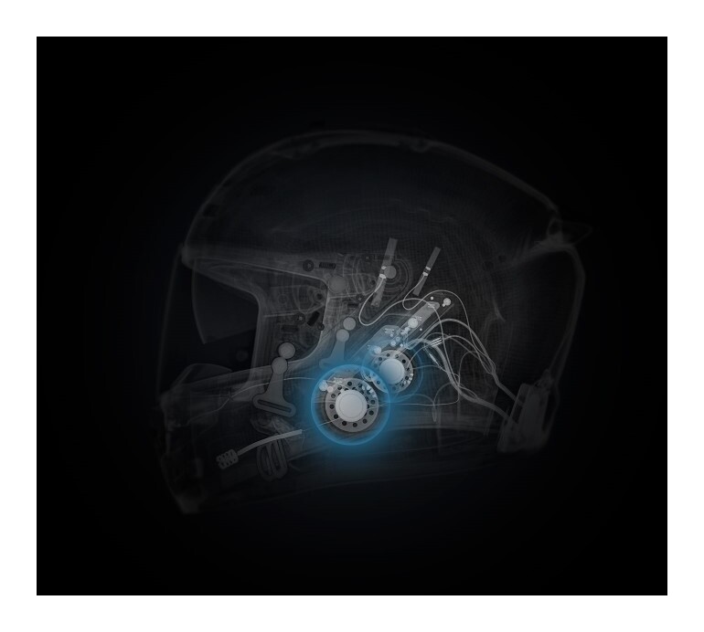 SportsBikeShop Sena Phantom Smart Mesh Bluetooth Helmet