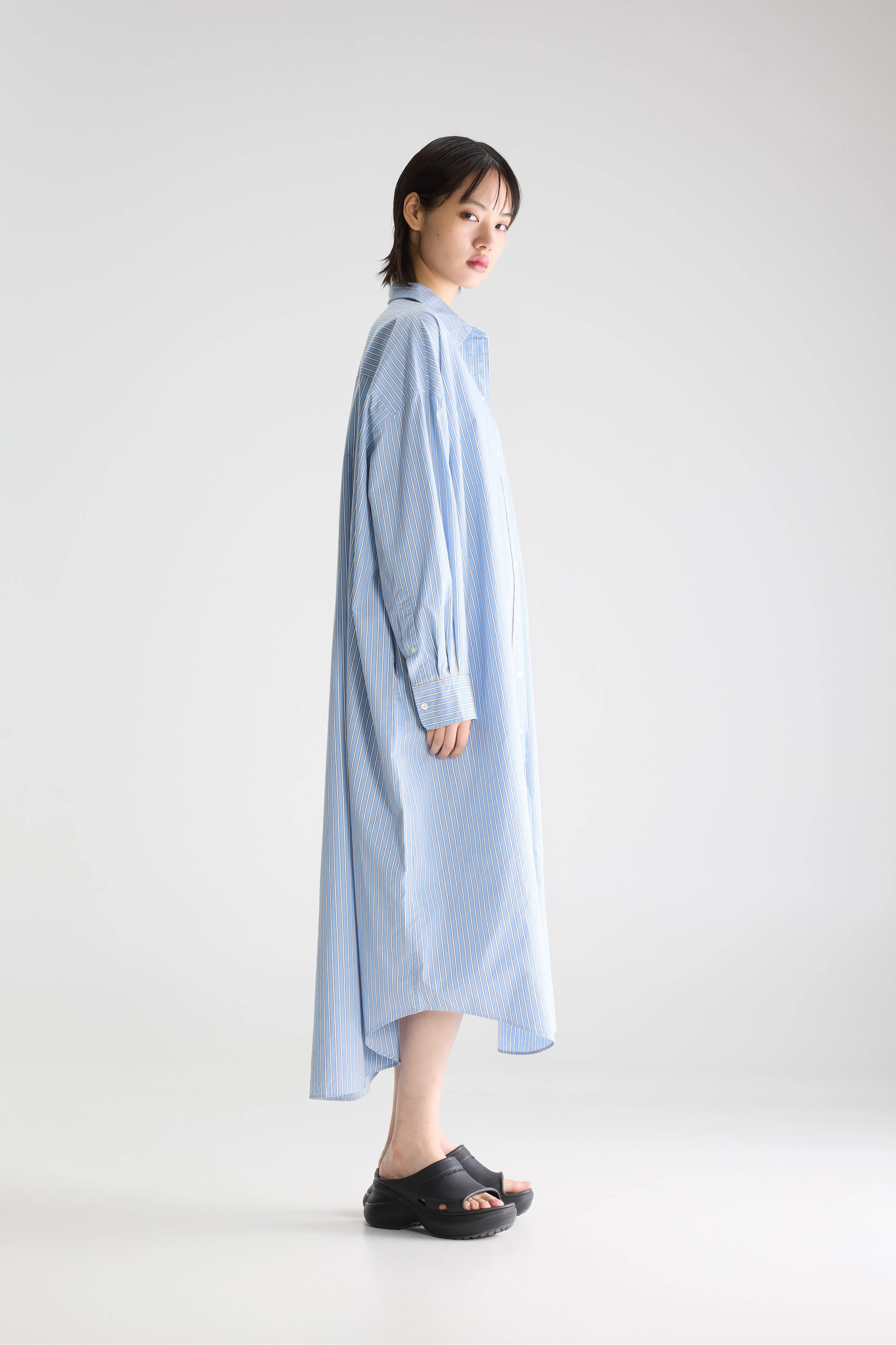 Bellerose Ginnie long shirt dress (261 / W / STRIPE B)