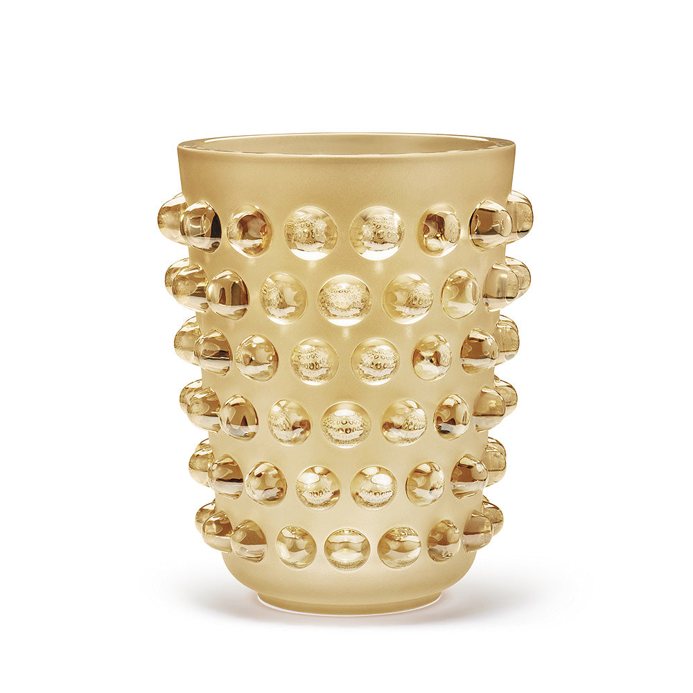 VASE MOSSI XXL - CRISTAL LUSTRÉ OR