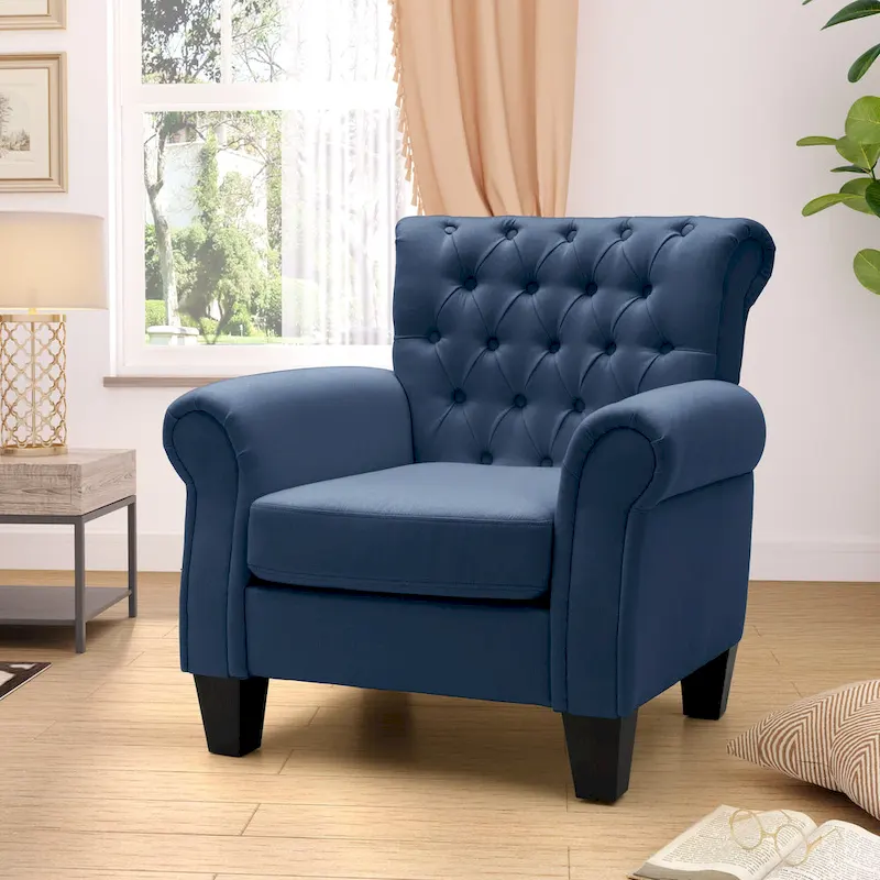 Pellebant Contemporary Club Armchair - Stylish Accent Chair for Living Room