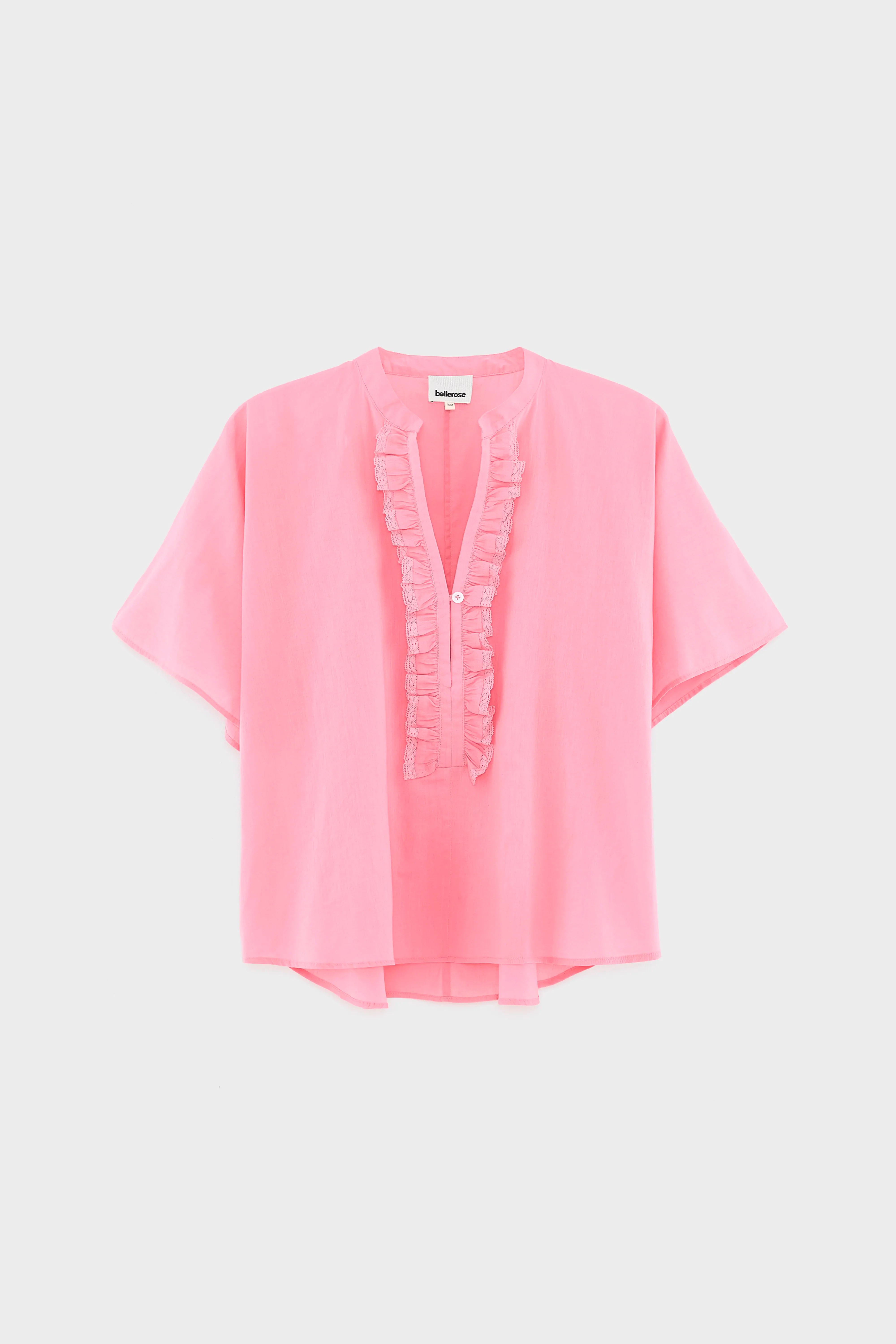 Bellerose Dahlia ruffled blouse (261 / W / GERANIUM)