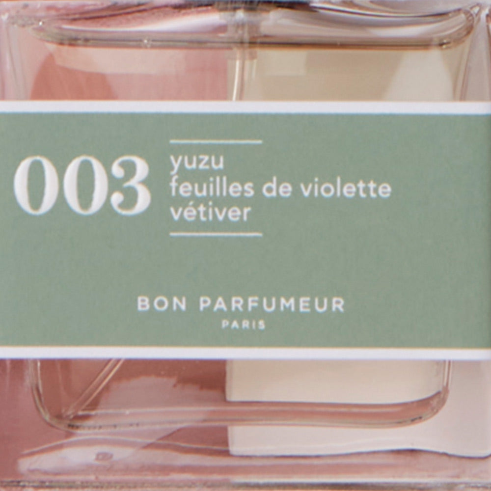Eau de cologne intense n°003 - Bon Parfumeur