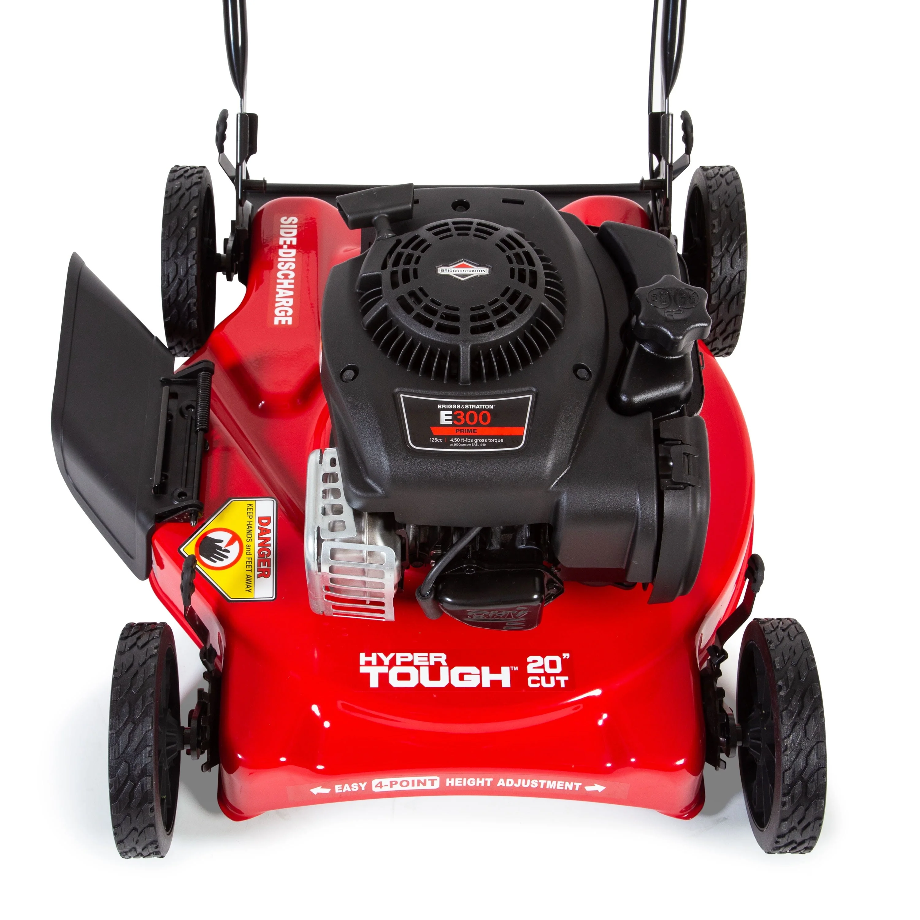 Hyper Tough 20-inch 125cc Gas Push Mower with Briggs & Stratton Engine (Assembly Details: 46.9 lbs; 22.10-inch Height) - Image 3
