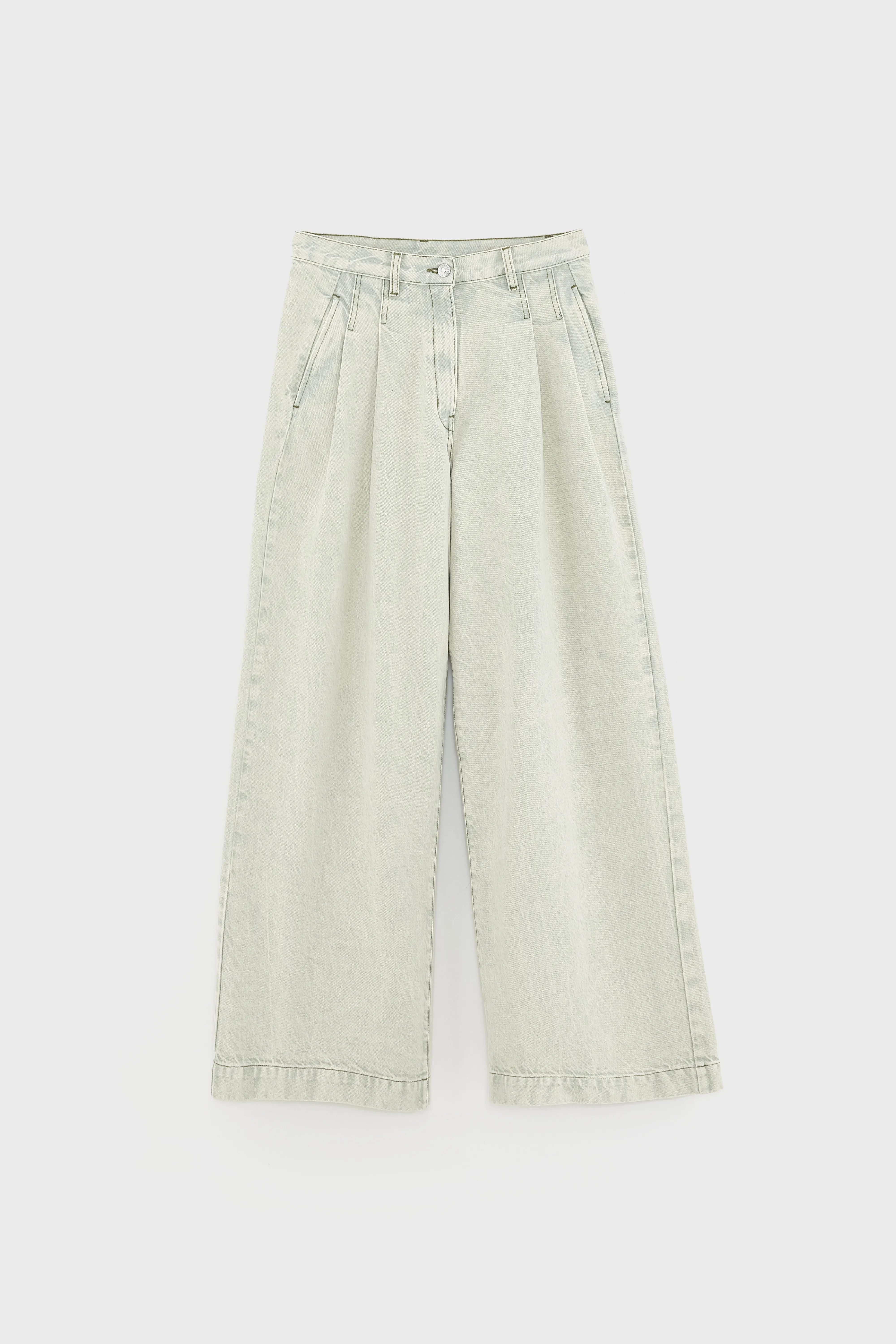 Bellerose Denim N. 74 - super-wide jeans (261 / W / JADEITE)