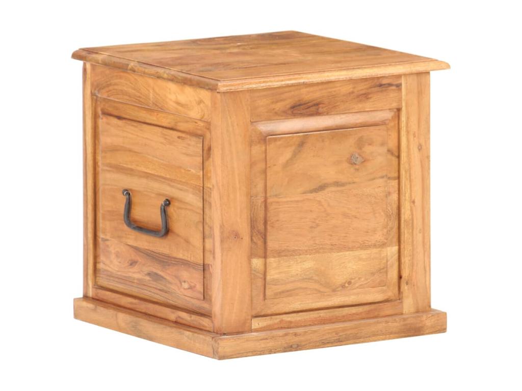 Cómoda 40x40x40 cm Madera maciza de acacia