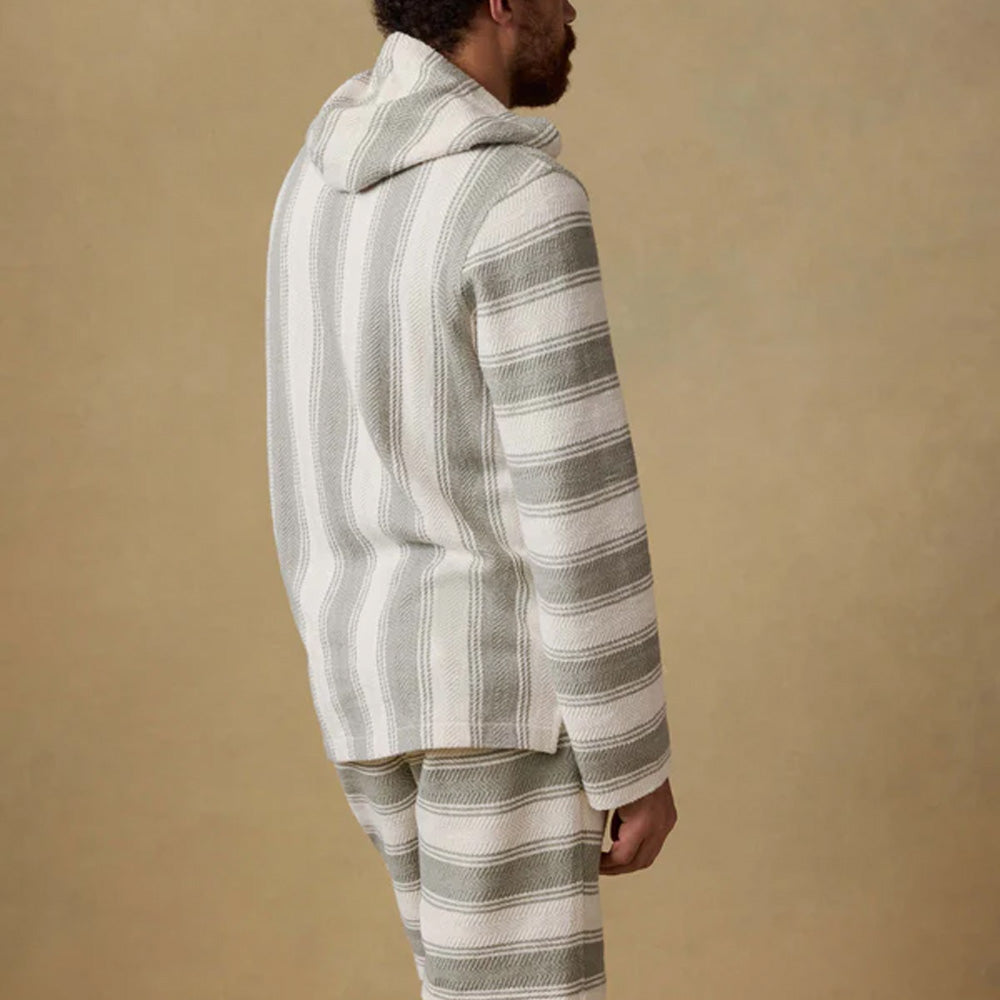 Faherty - Sweat à capuche Whitewater - Shell Point Stripe