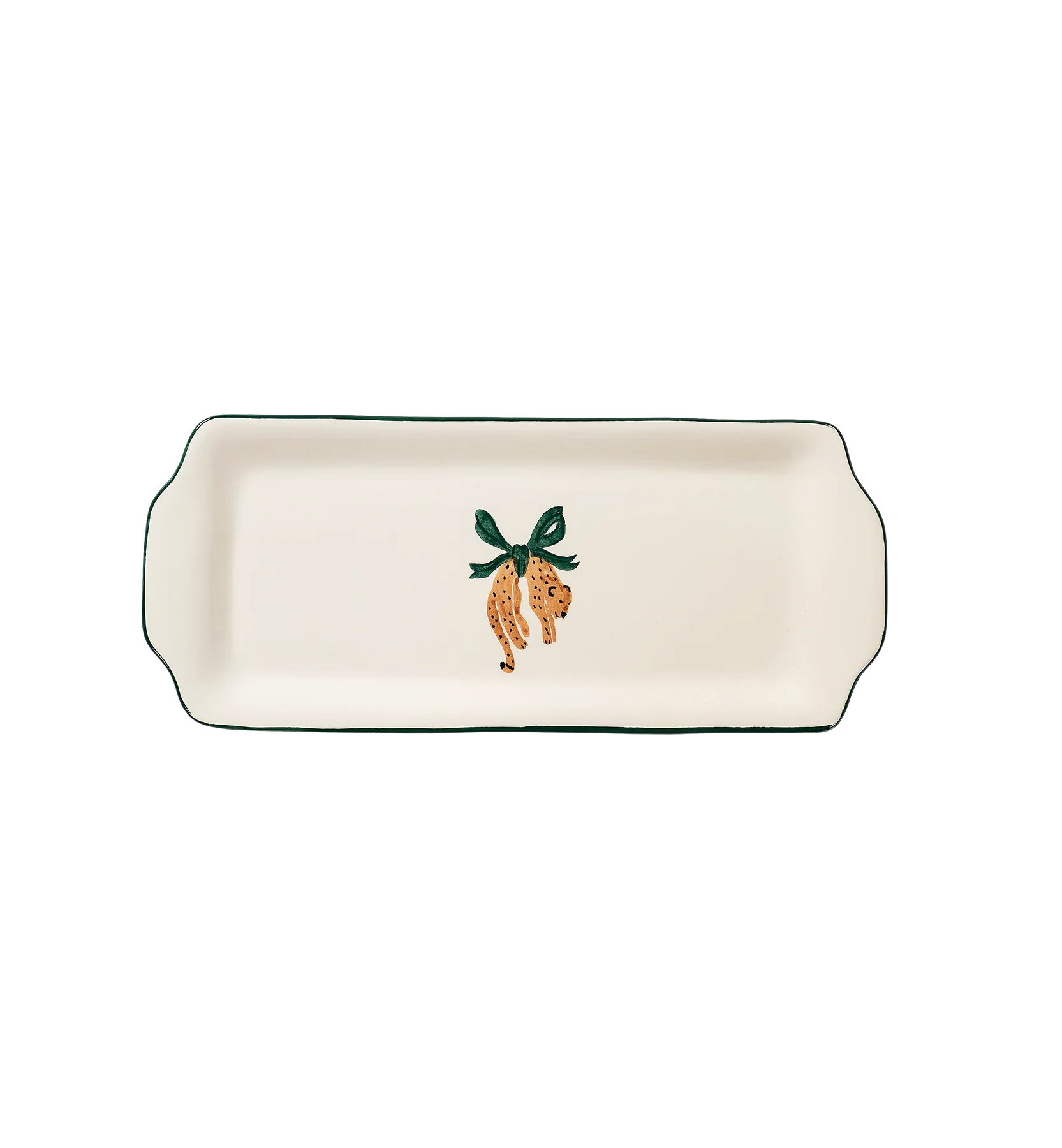 Hanging Leopard Serving Platter