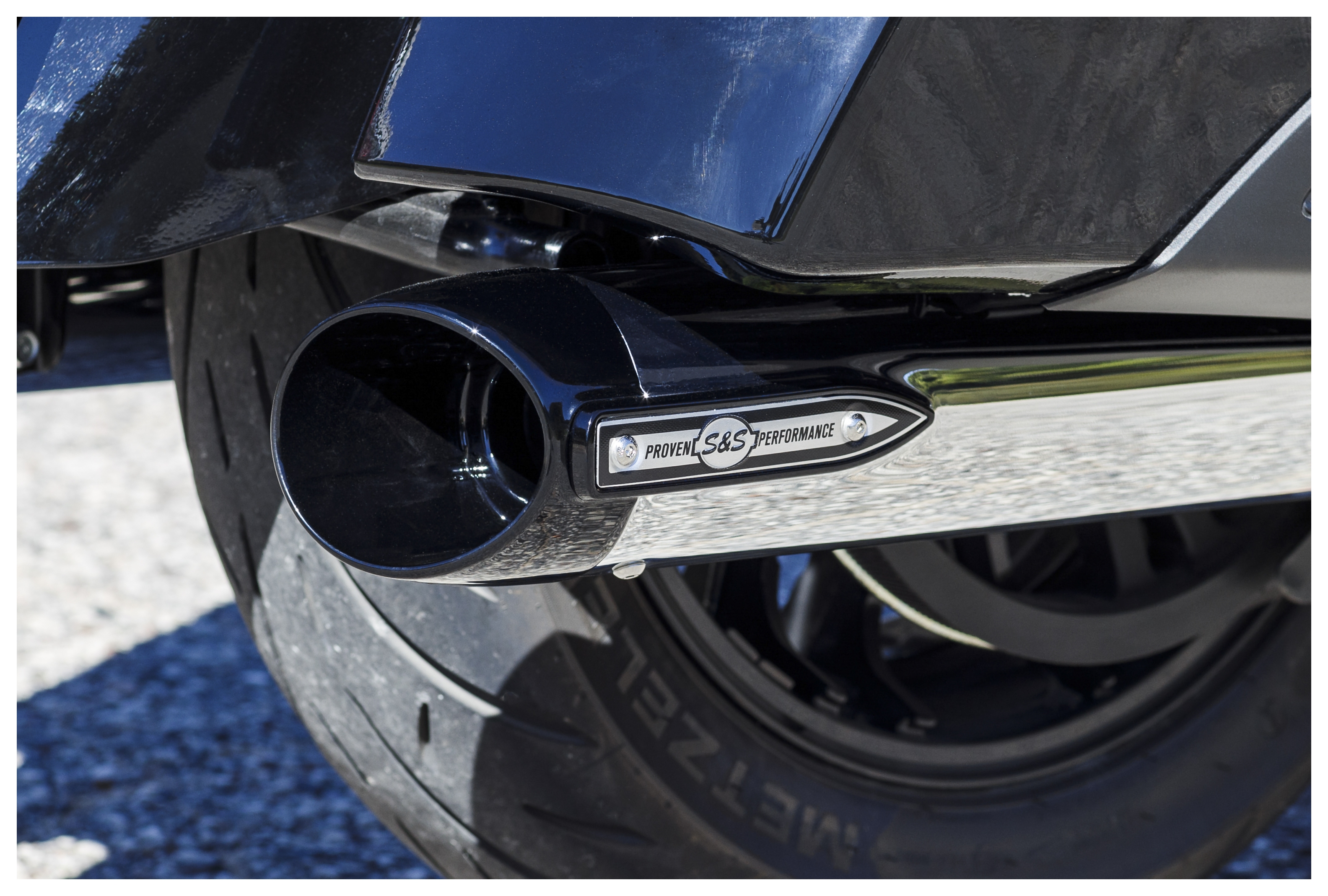 SportsBikeShop S&S Cycle Broadhead Slip-On Mufflers For Indian Touring 2014-2025