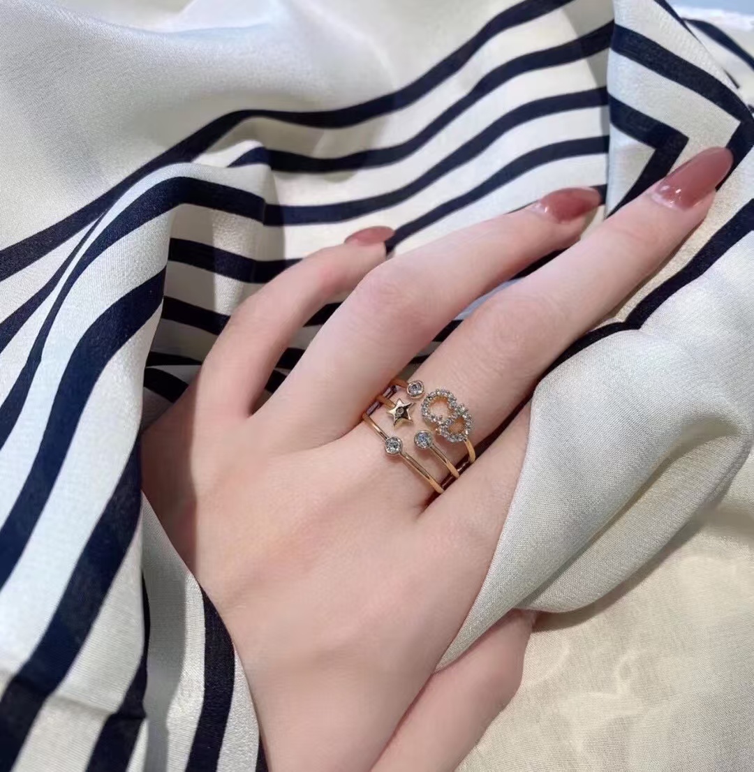 Dior CD Three Layers Ring - Original Replica Club