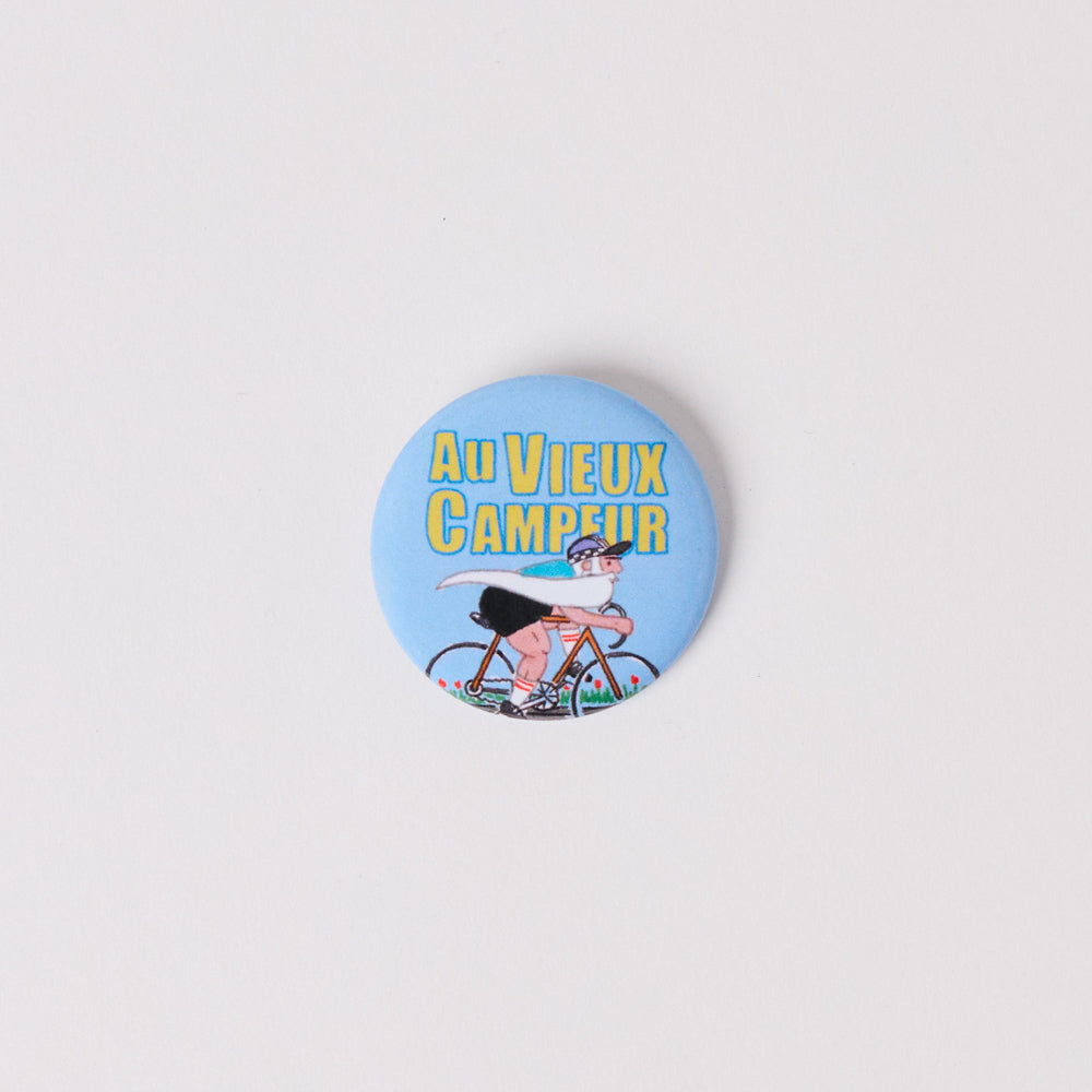 Badge Cycliste - Au Vieux Campeur
