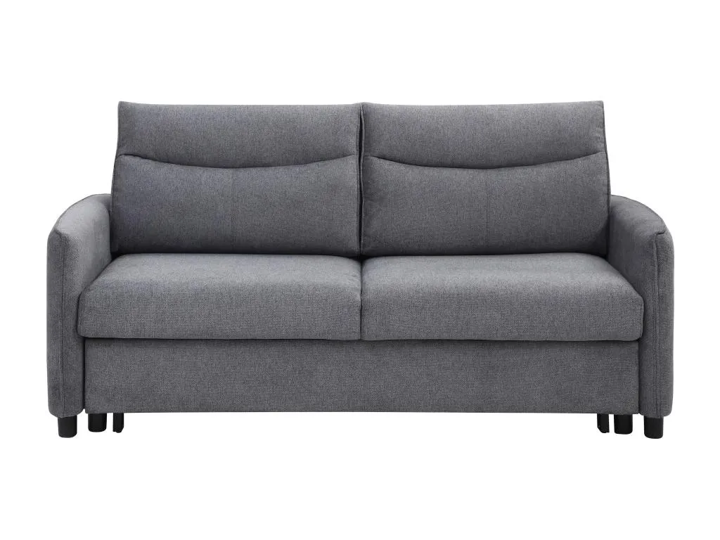 Sofá cama de 3 plazas de tela gris Hogarmini wbde67239