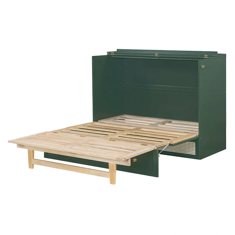Nestfair Full-Size Murphy Bed with Spacious Drawers