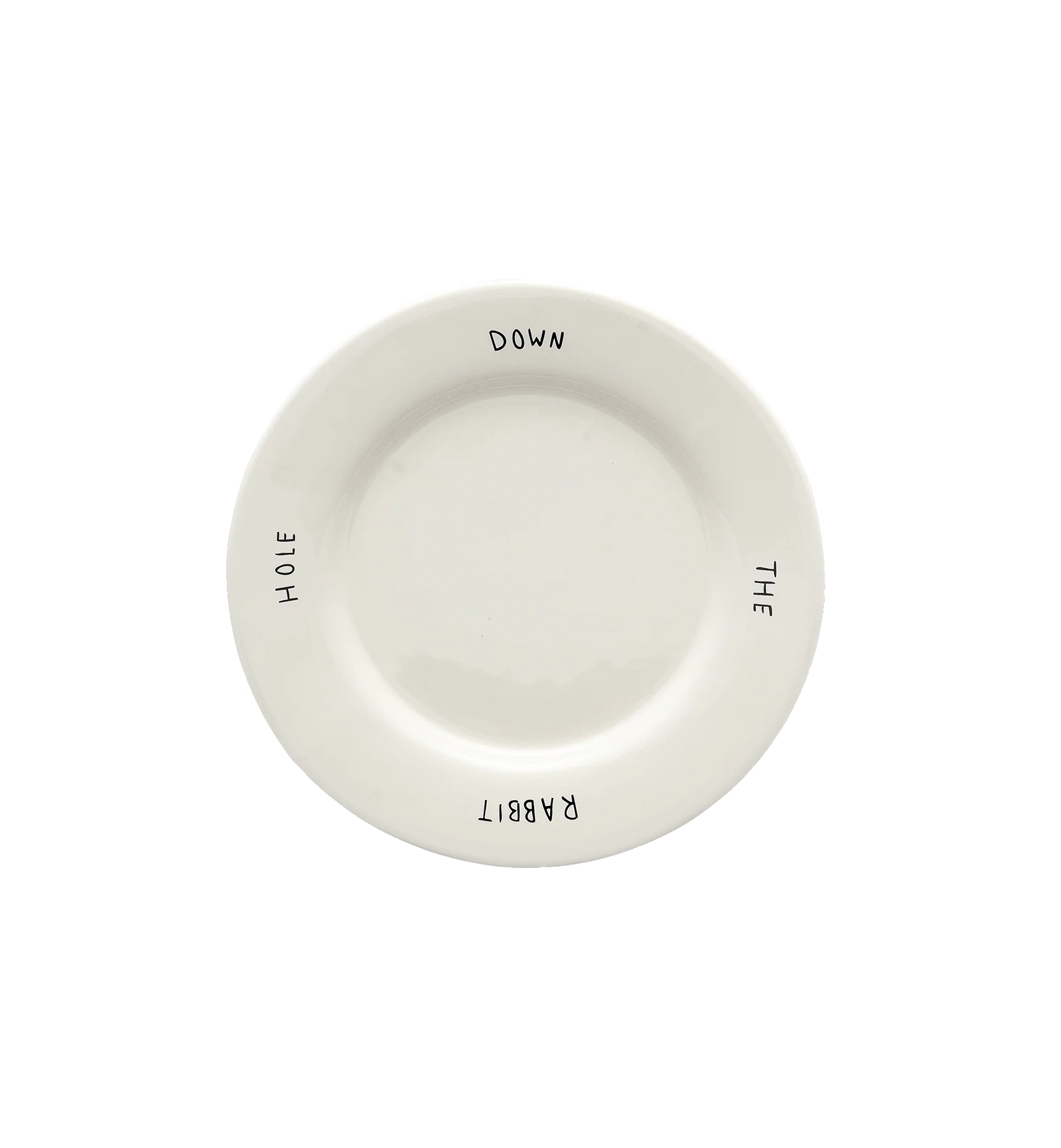 Down the Rabbit Hole Breakfast Plate