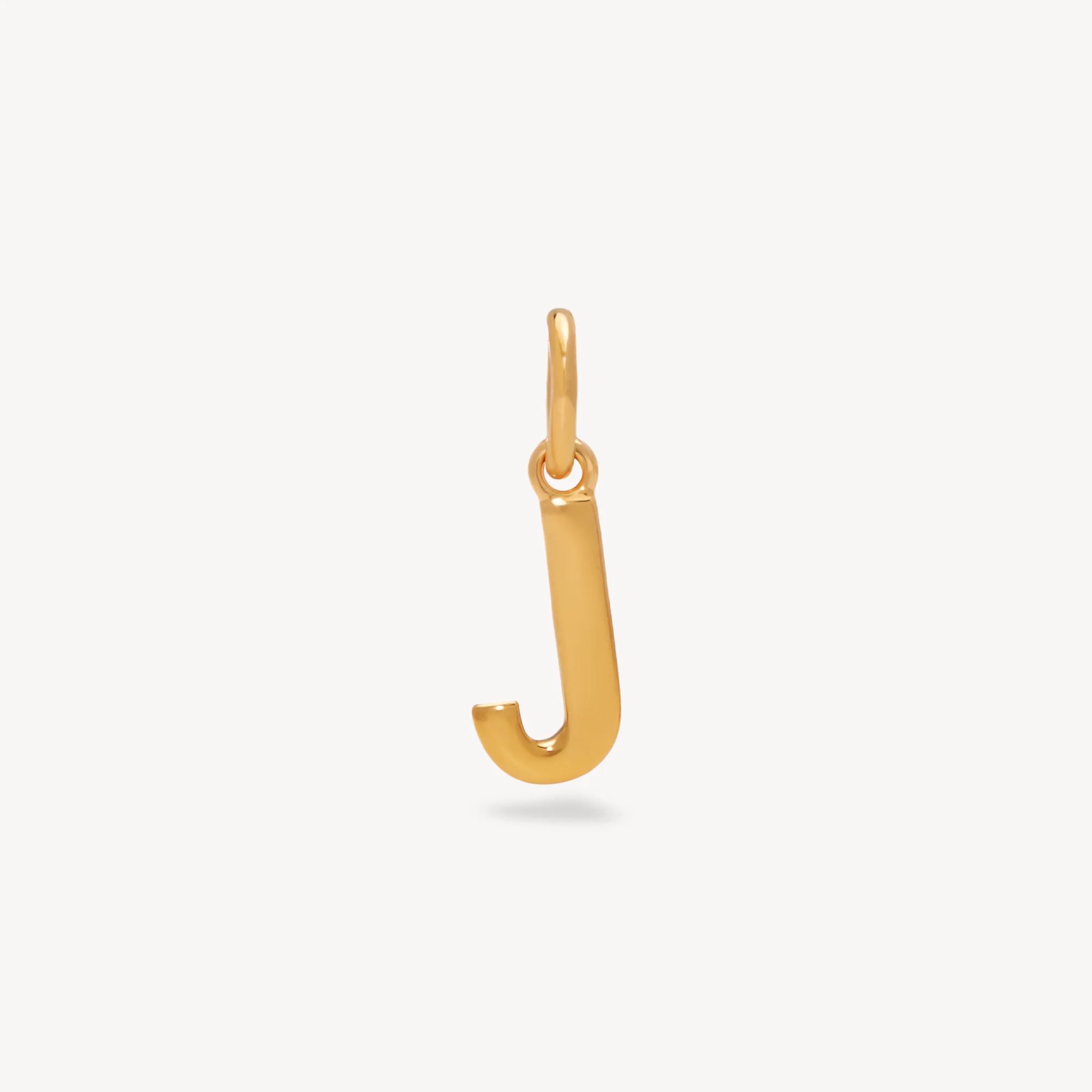 14k Gold Vermeil Letter Charm