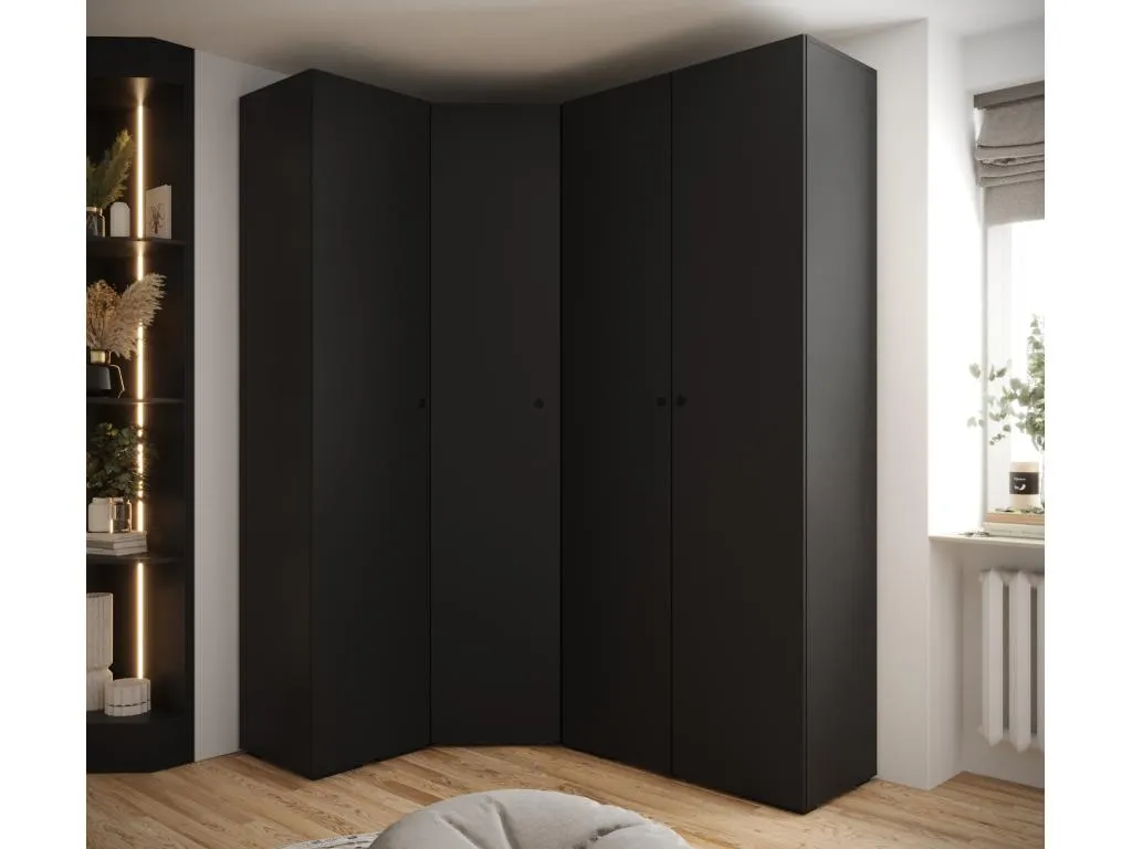 Jmmhogar 2 armario con puertas batientes 236.7/182/47