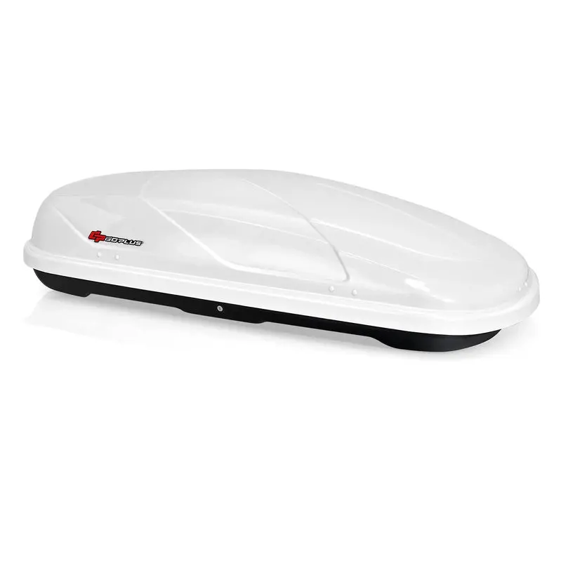Waterproof Rooftop Cargo Box 15 Cu. Ft. Heavy-Duty Aerodynamic Roof Mount Carrier - Image 4 Waterproof Rooftop Cargo Box 15 Cu. Ft. Heavy-Duty Aerodynamic Roof Mount Carrier - Image 4