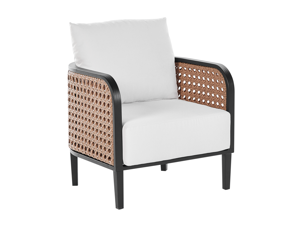 Sillón de jardín Hominor Metal Blanco
