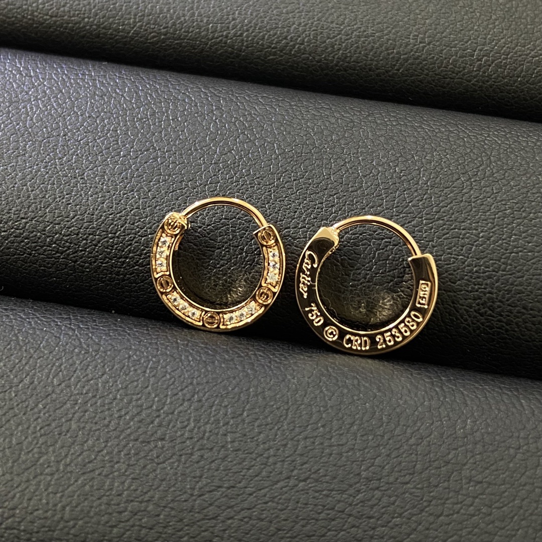 Cartier LEVE LOVE Single Hoop Earrings - Original Replica Club