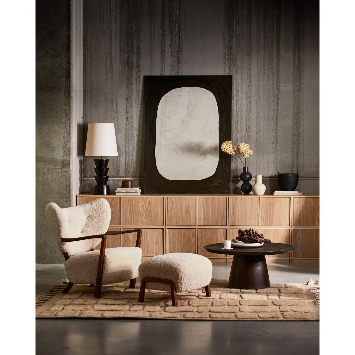 vtwonen Coffee A Gogo Salontafel - Mangohout - Walnoot - 40x90x90