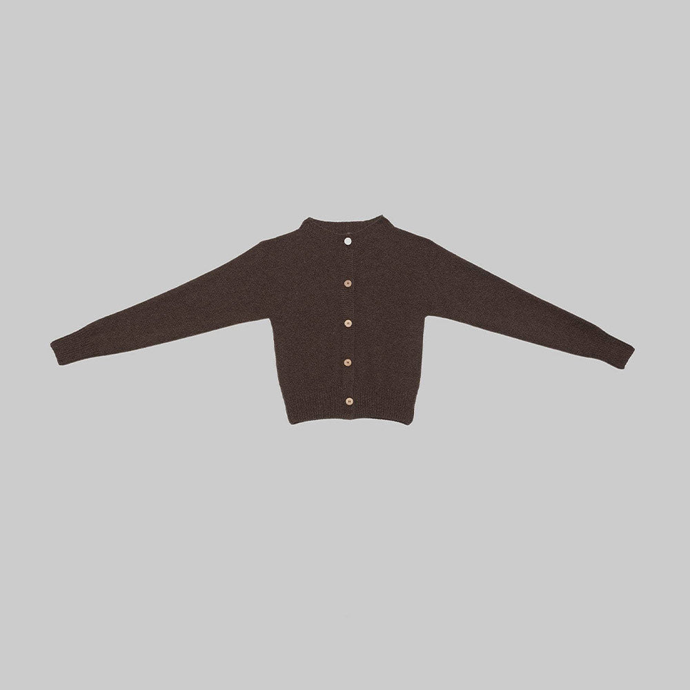 Baserange - Cardigan Tier - Burel Brown