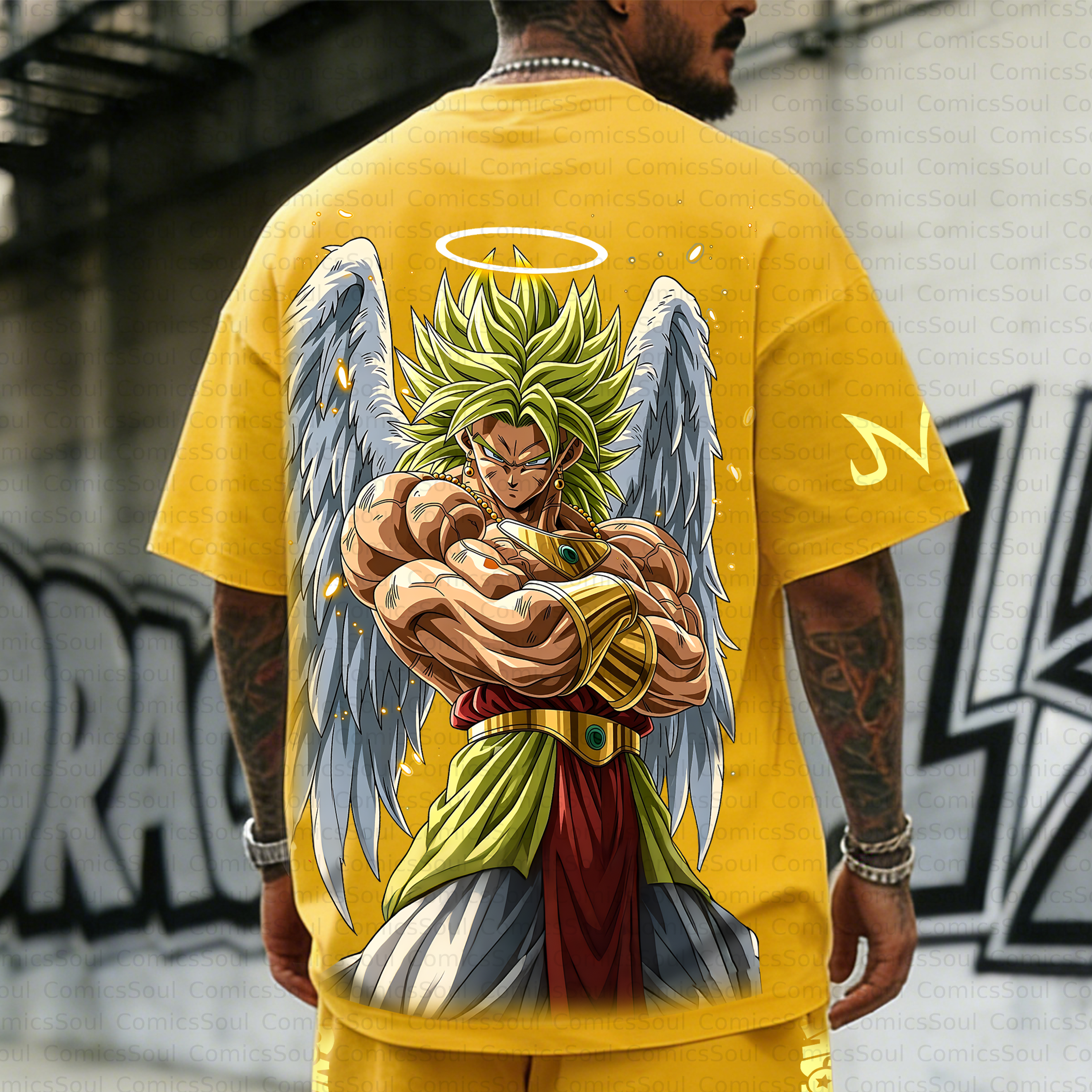 Unisex Anime Inspired Vintage T-Shirt