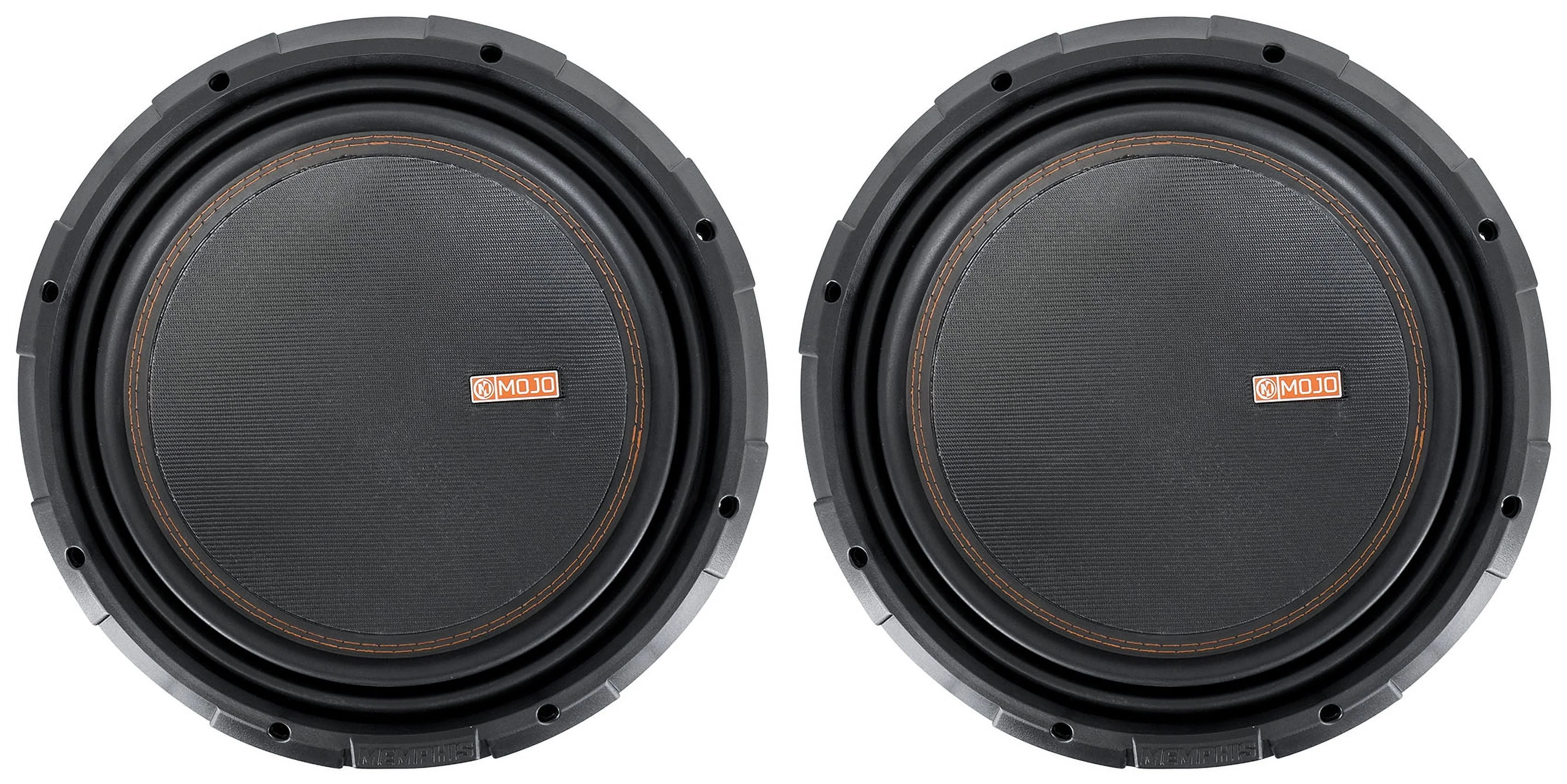 2 Memphis Audio MOJO 1212 12" 3000 Watt Competition Car Subwoofers Subs MOJO1212