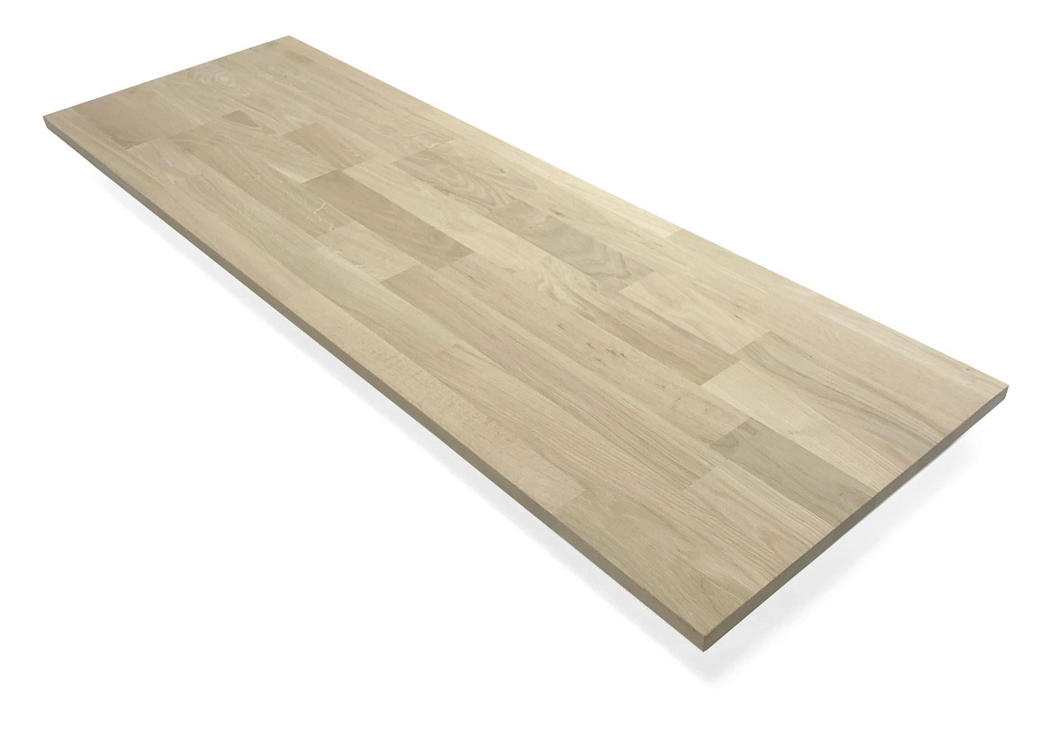 WoodBrothers Eikenhouten vingerlas wandplank 150x25x1,8cm