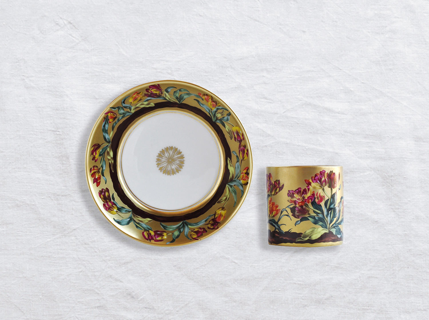 Tasse et soucoupe litron