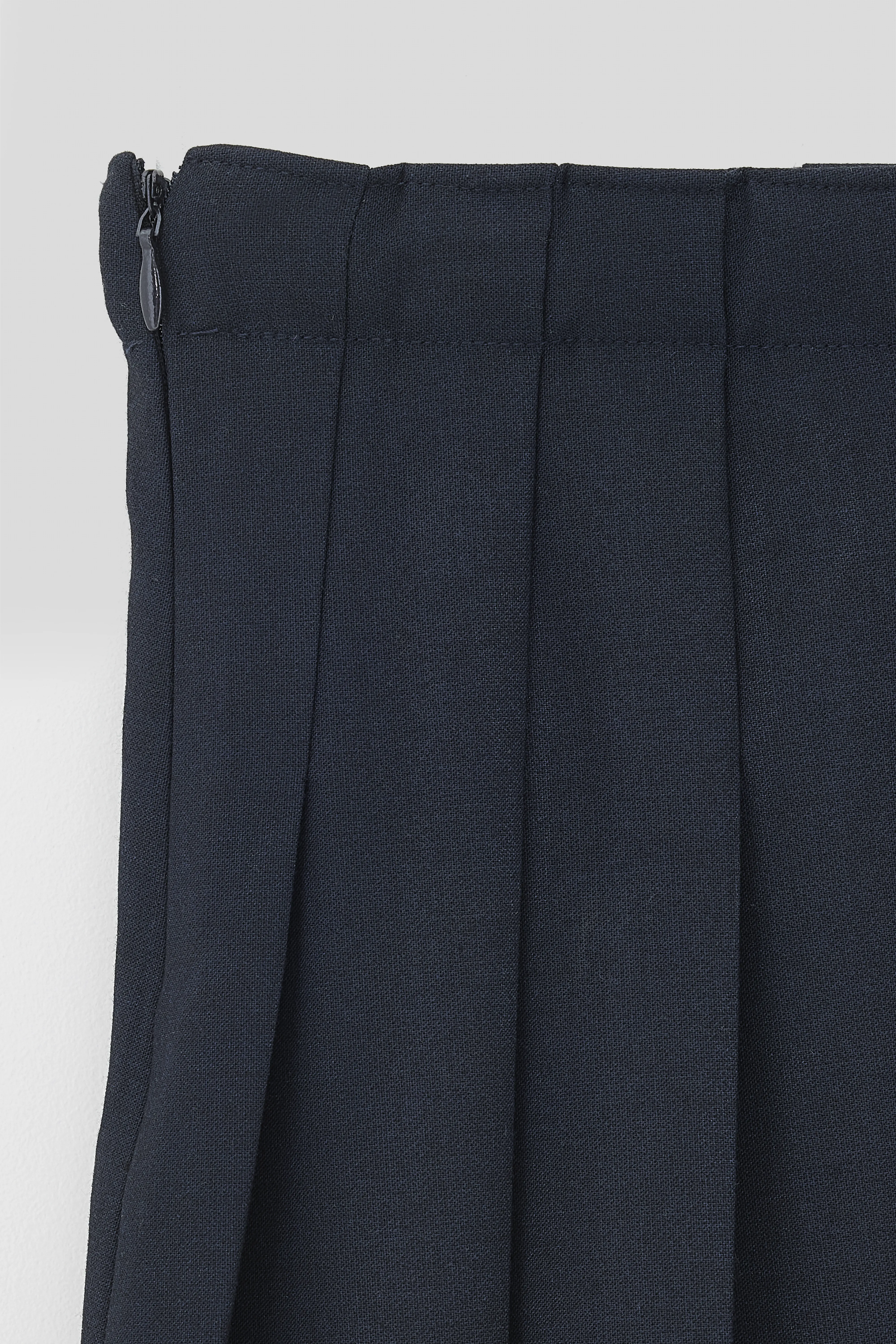 Bellerose Asra dark blue pleated mini skirt (242 / G / AMERICA)