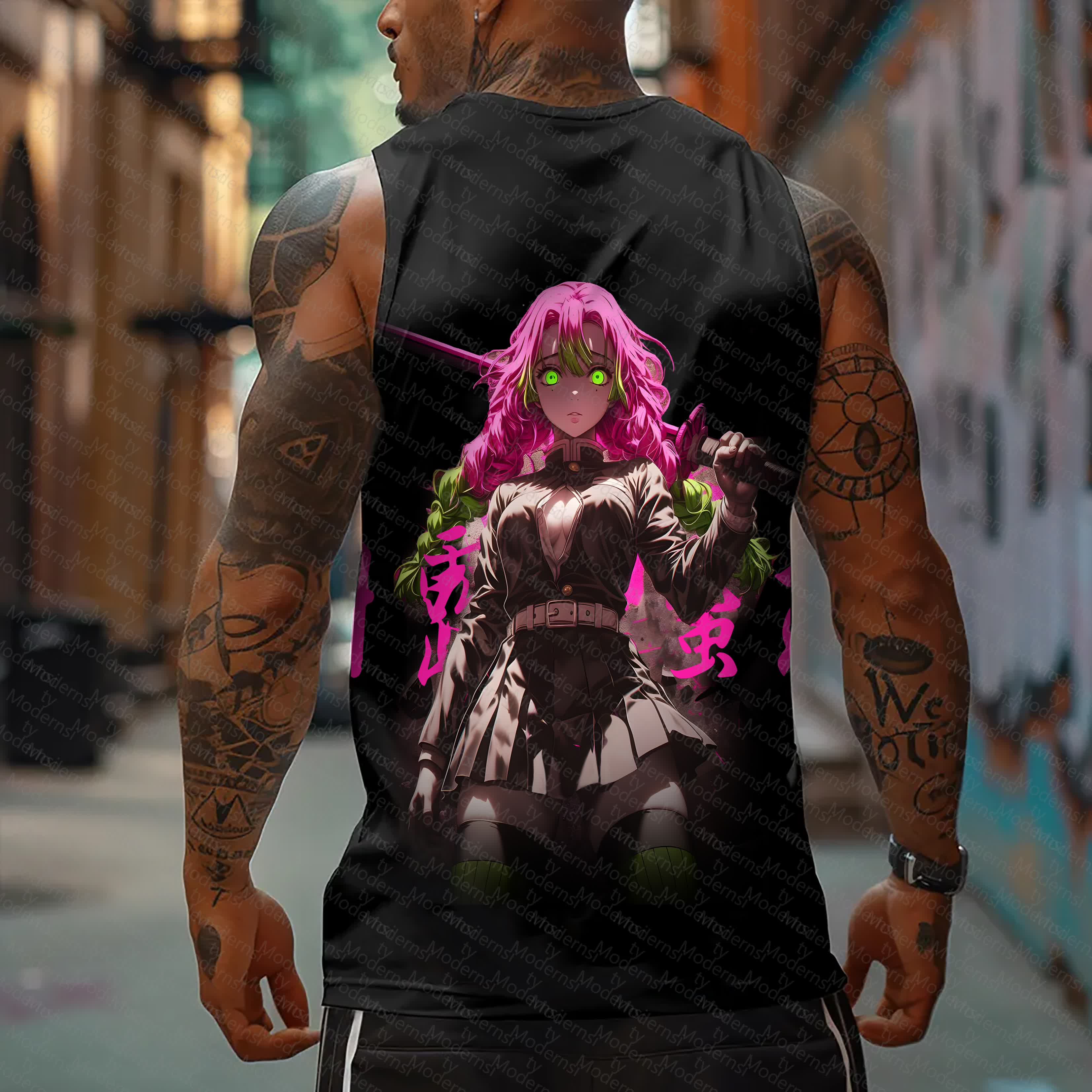 Unisex  “Comicssoul” Casual Anime  Tank Top