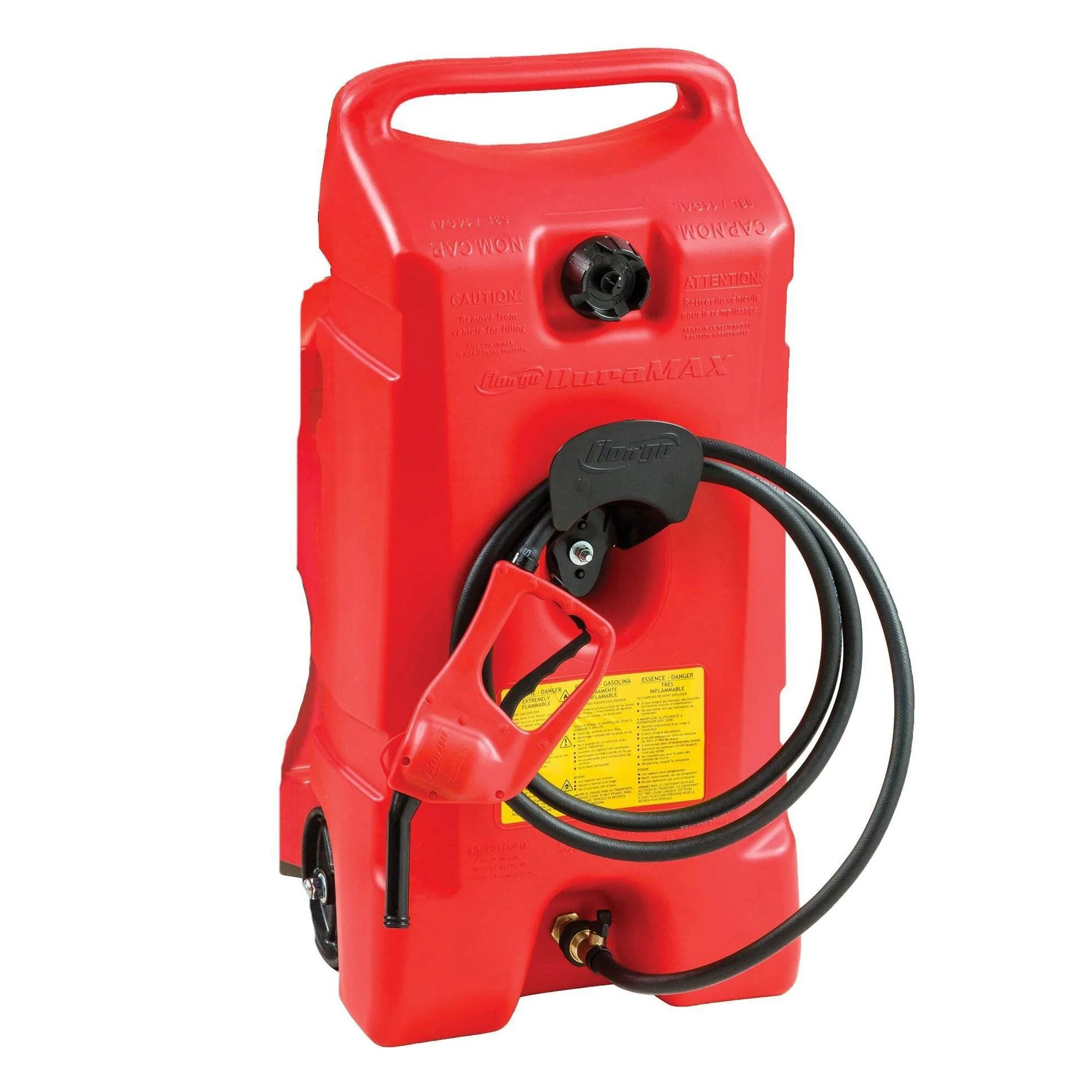 Scepter Flo N' Go DuraMax 14 Gallon Portable Fuel Tank With Pump, 2 Pack, Red - Image 12 Scepter Flo N' Go DuraMax 14 Gallon Portable Fuel Tank With Pump, 2 Pack, Red - Image 12