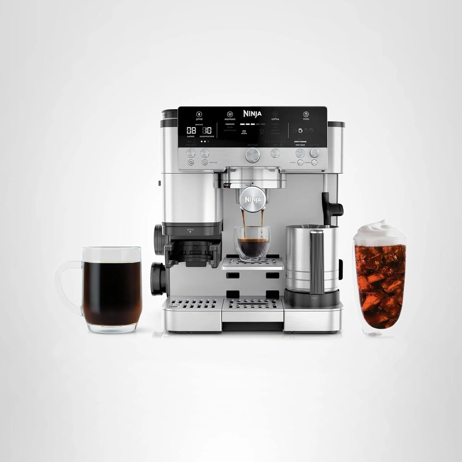Ninja Luxe Café 3-in-1 Espresso Drip Coffee and Cold Brew Machine Integrated Coffee Grinder