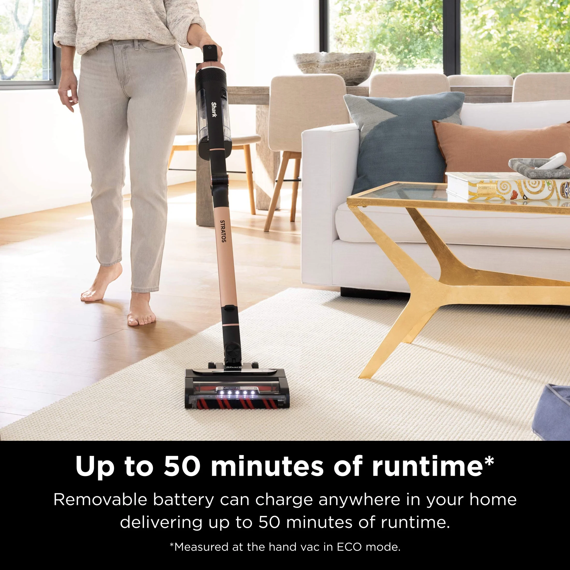 Shark Stratos Cordless Stick Vacuum Cleaner with Clean Sense IQ & DuoClean PowerFins HairPro MultiFLEX, IZ840H - Image 9
