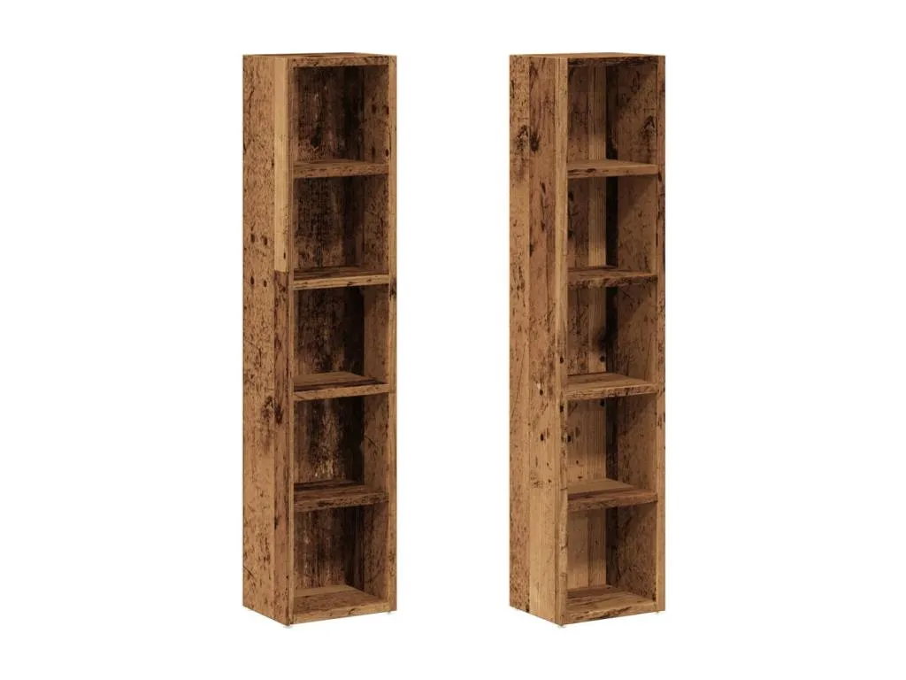 Armarios CD 2 piezas Sancaldeco vieja 21x16x93.5 cm Sancaldeco contrachapada RAOY92723