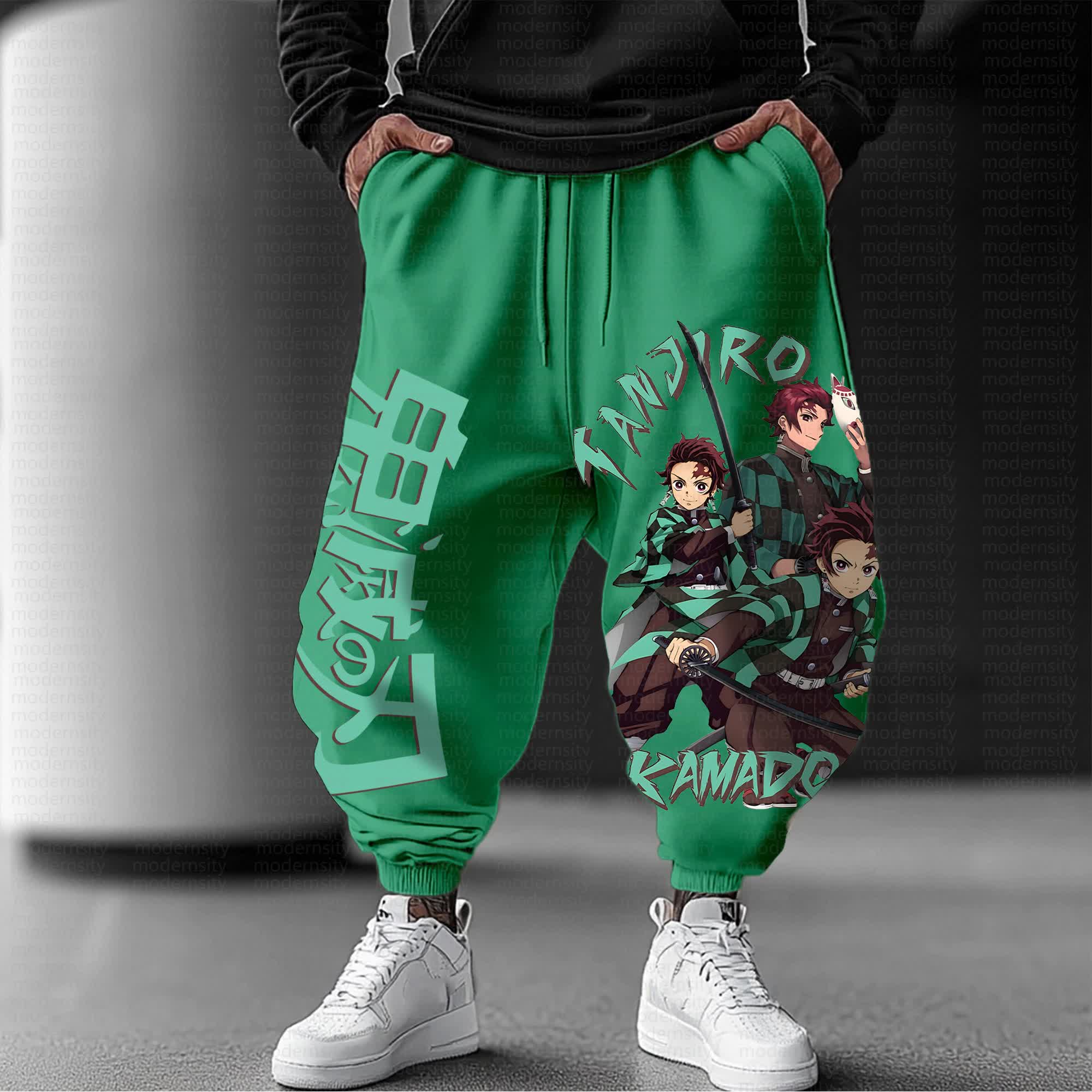 Unisex Anime Inspired Vintage Pants丨Comicssoul