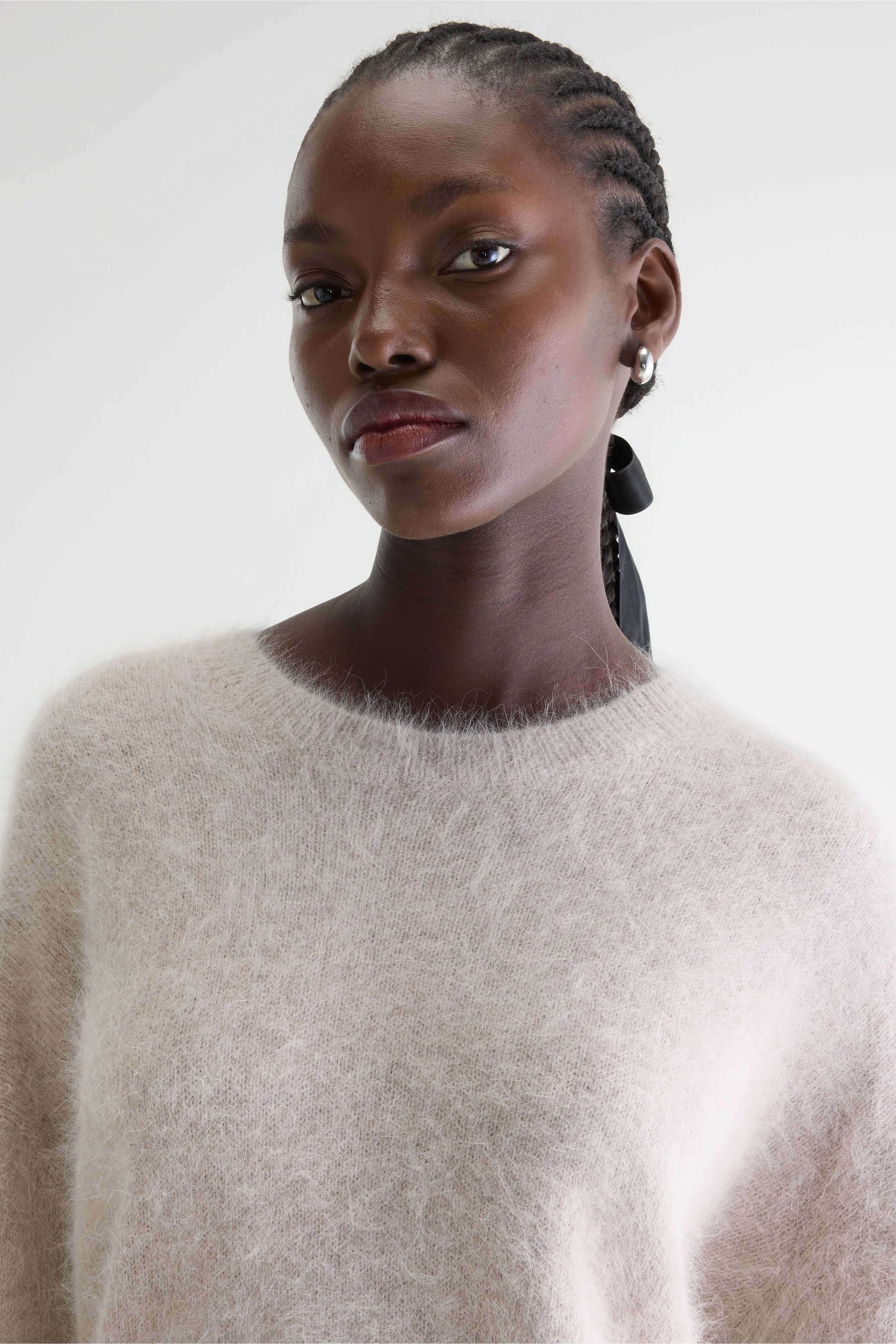 Bellerose Datus angora-blend sweater (261 / W / LIGHT GREY)