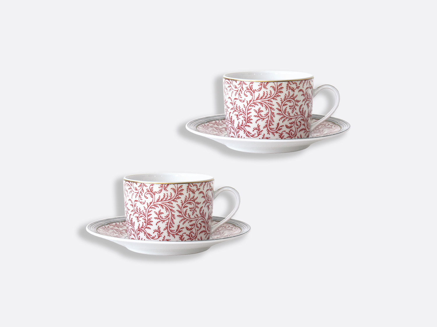 Coffret de tasses et soucoupes thé 15 cl