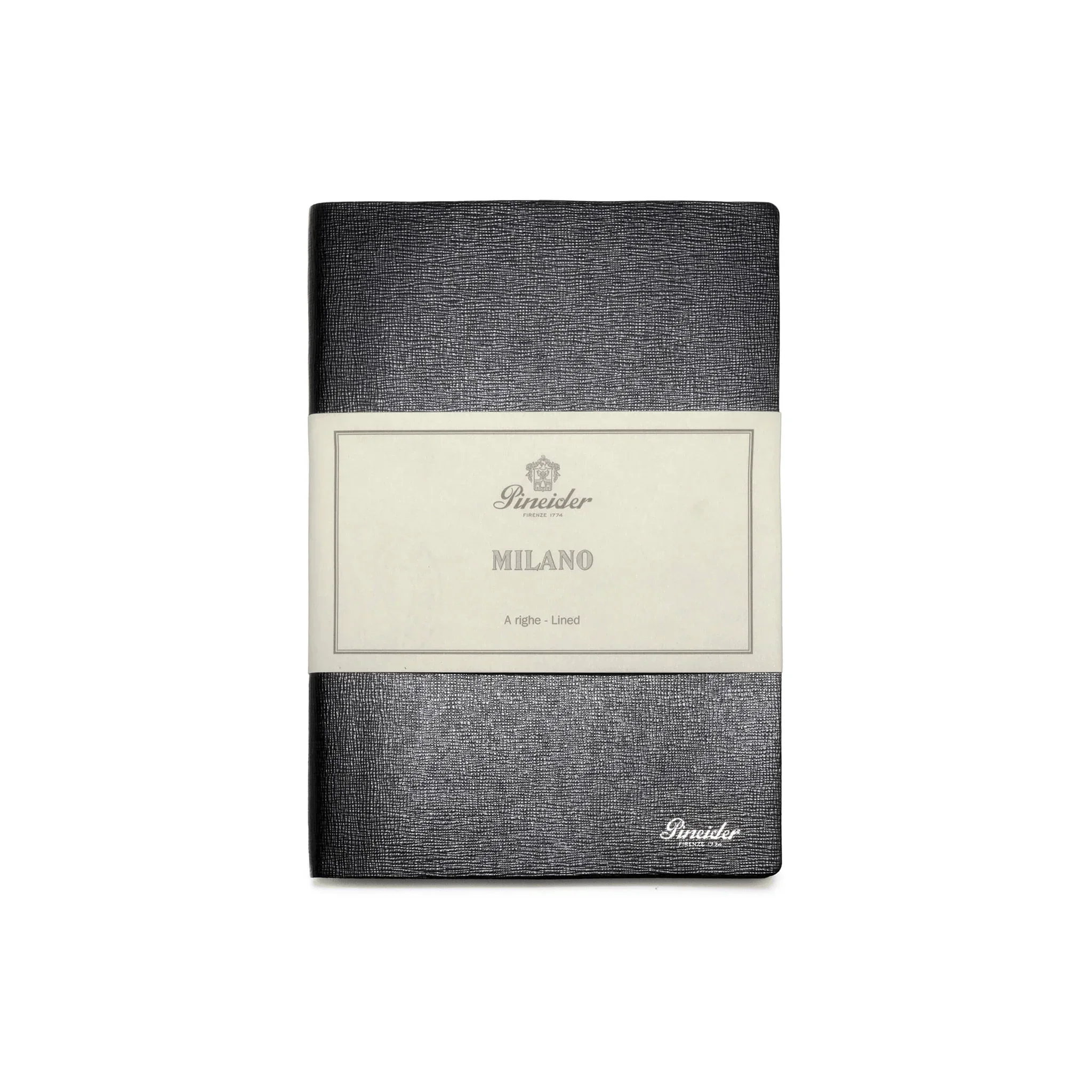Pineider Milano Leather Laid Notebook Medium