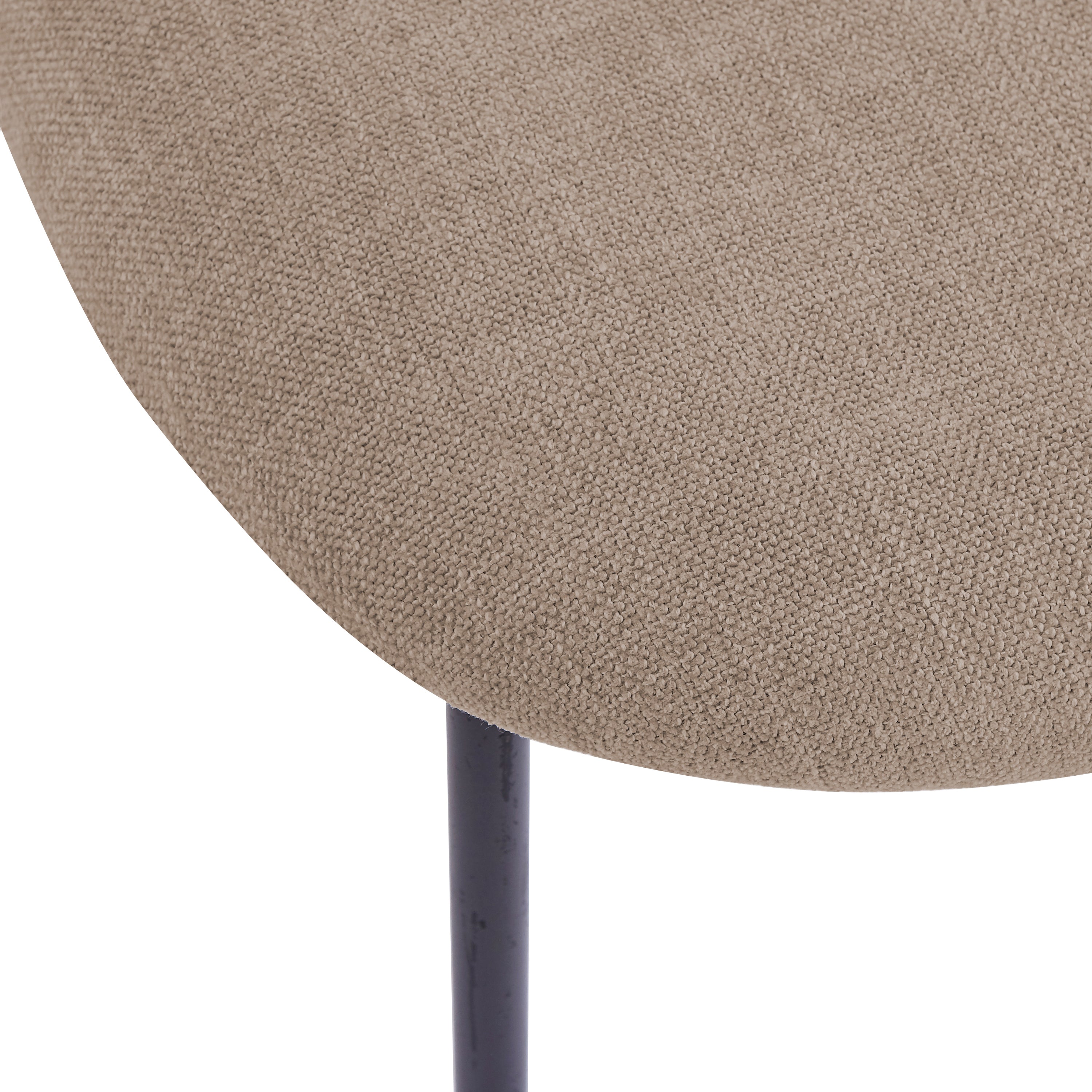 by fonQ Loop Eetkamerstoel Chenille - Taupe