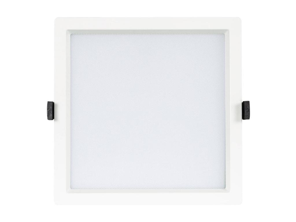 Downlight LED 40W Cuadrado Aero 130 lm/W Microprismático LIFUD Corte 210x210 mm Blanco Frío 6000K