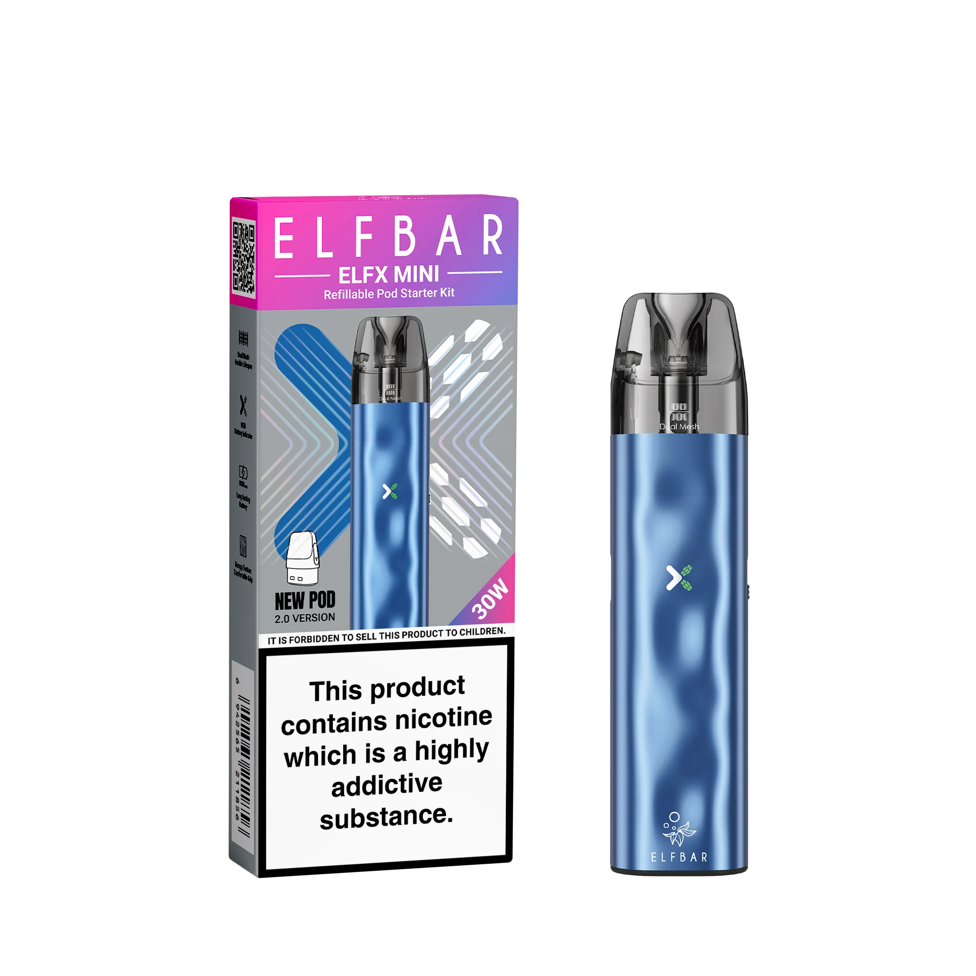 ELFBAR ELFX Mini kit pod rechargeable