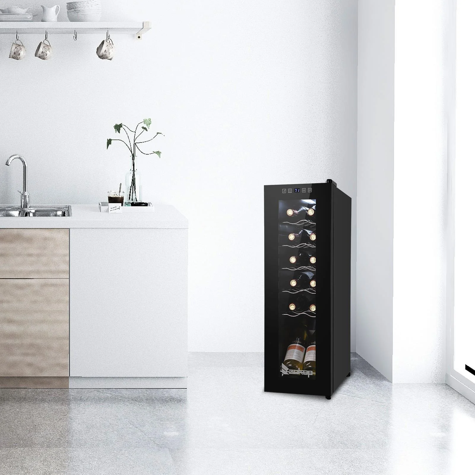 Ktaxon 18 Bottle Compressor Wine Cooler Freestanding Wine Fridge, Fast Cooling, Low Noise - Image 18