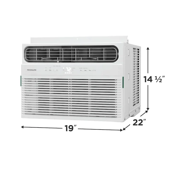 Frigidaire 8, 000 BTU Window Room Air Conditioner with Wi - Fi up to 350 Sq Ft, White